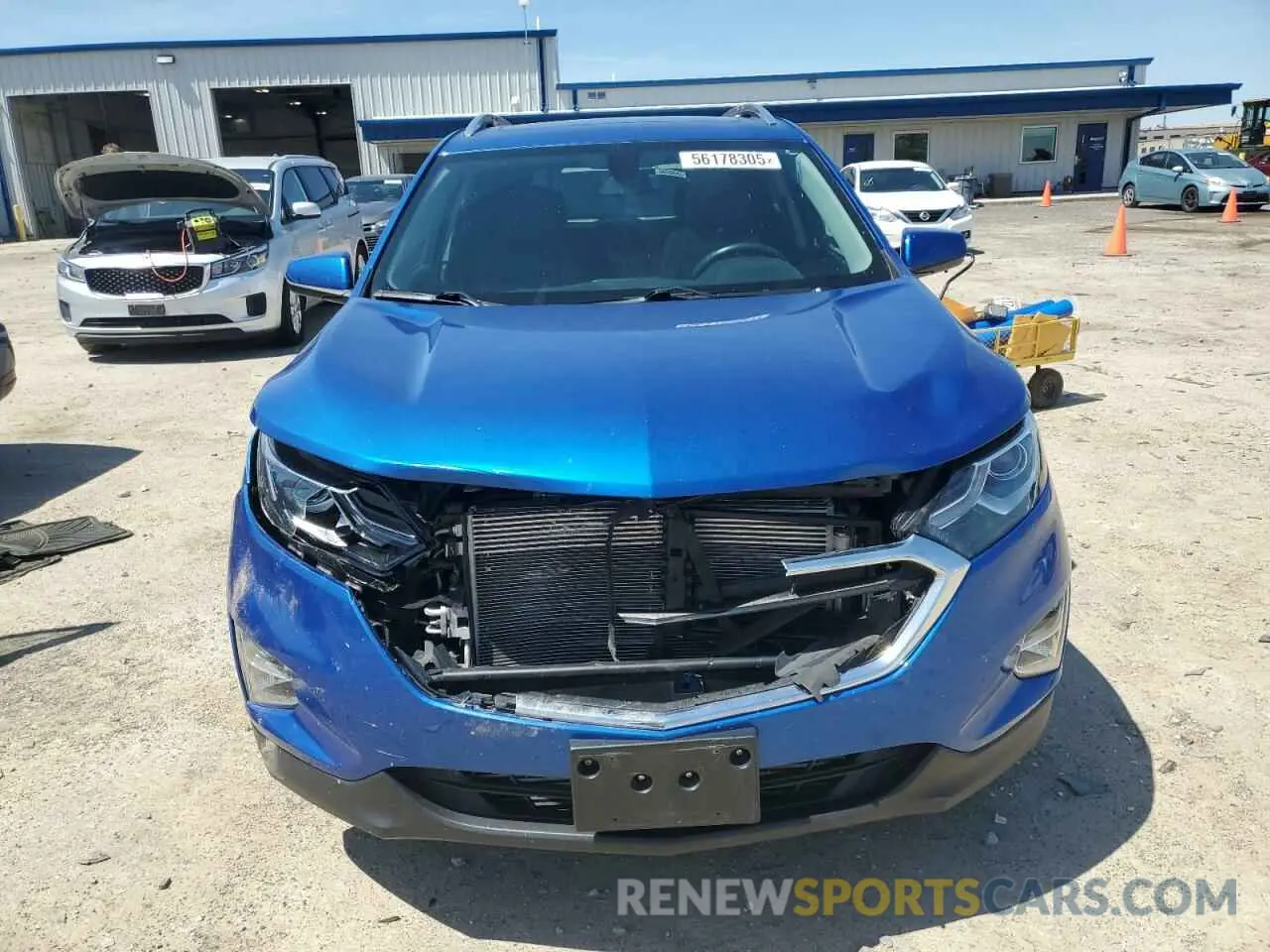 5 Photograph of a damaged car 3GNAXUEV5KS584233 CHEVROLET EQUINOX 2019