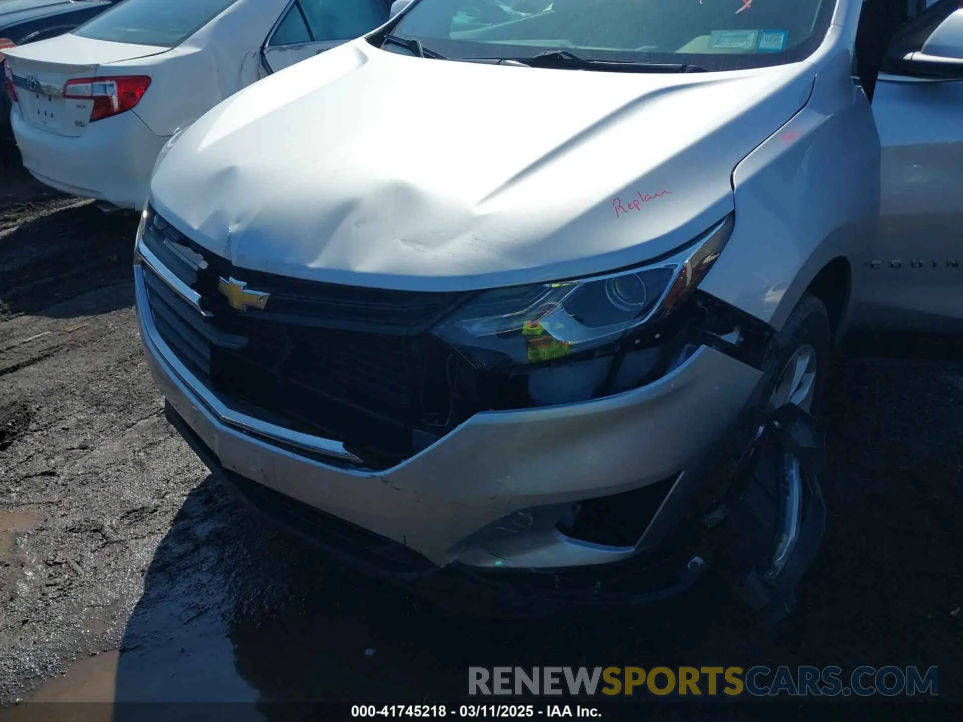 6 Photograph of a damaged car 3GNAXUEV5KS670478 CHEVROLET EQUINOX 2019