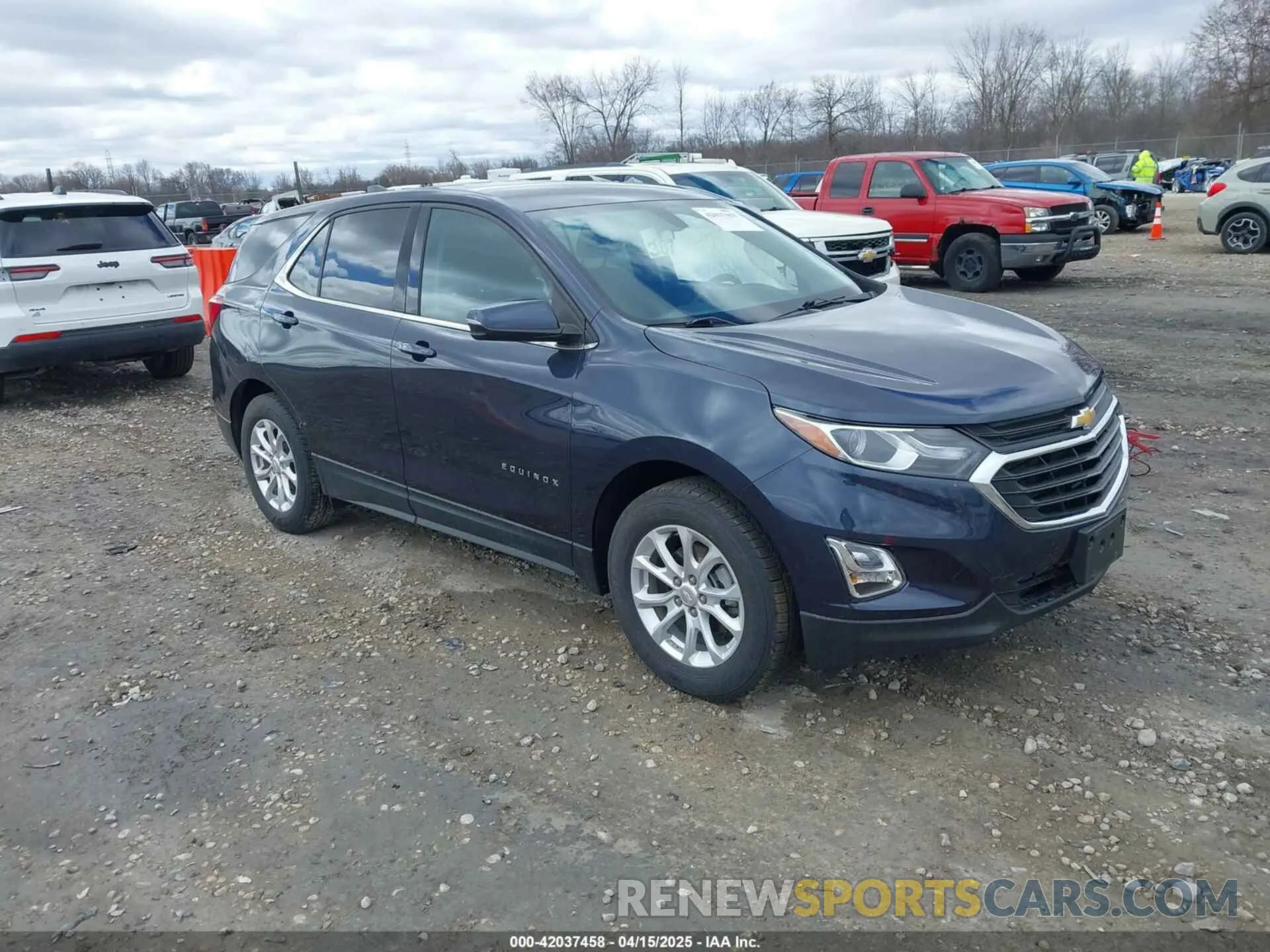 1 Photograph of a damaged car 3GNAXUEV6KS545960 CHEVROLET EQUINOX 2019