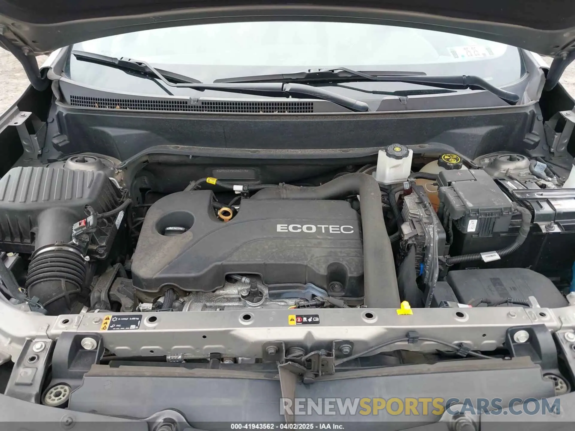 10 Photograph of a damaged car 3GNAXUEV6KS562774 CHEVROLET EQUINOX 2019