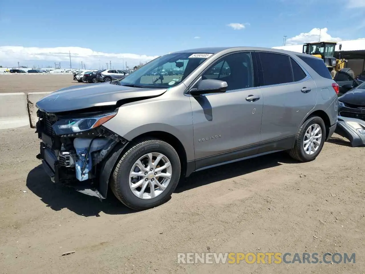 1 Photograph of a damaged car 3GNAXUEV6KS570079 CHEVROLET EQUINOX 2019