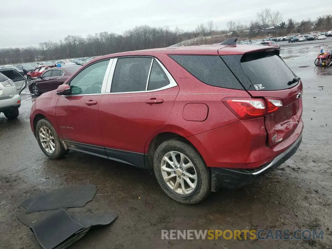 2 Photograph of a damaged car 3GNAXUEV6KS591983 CHEVROLET EQUINOX 2019