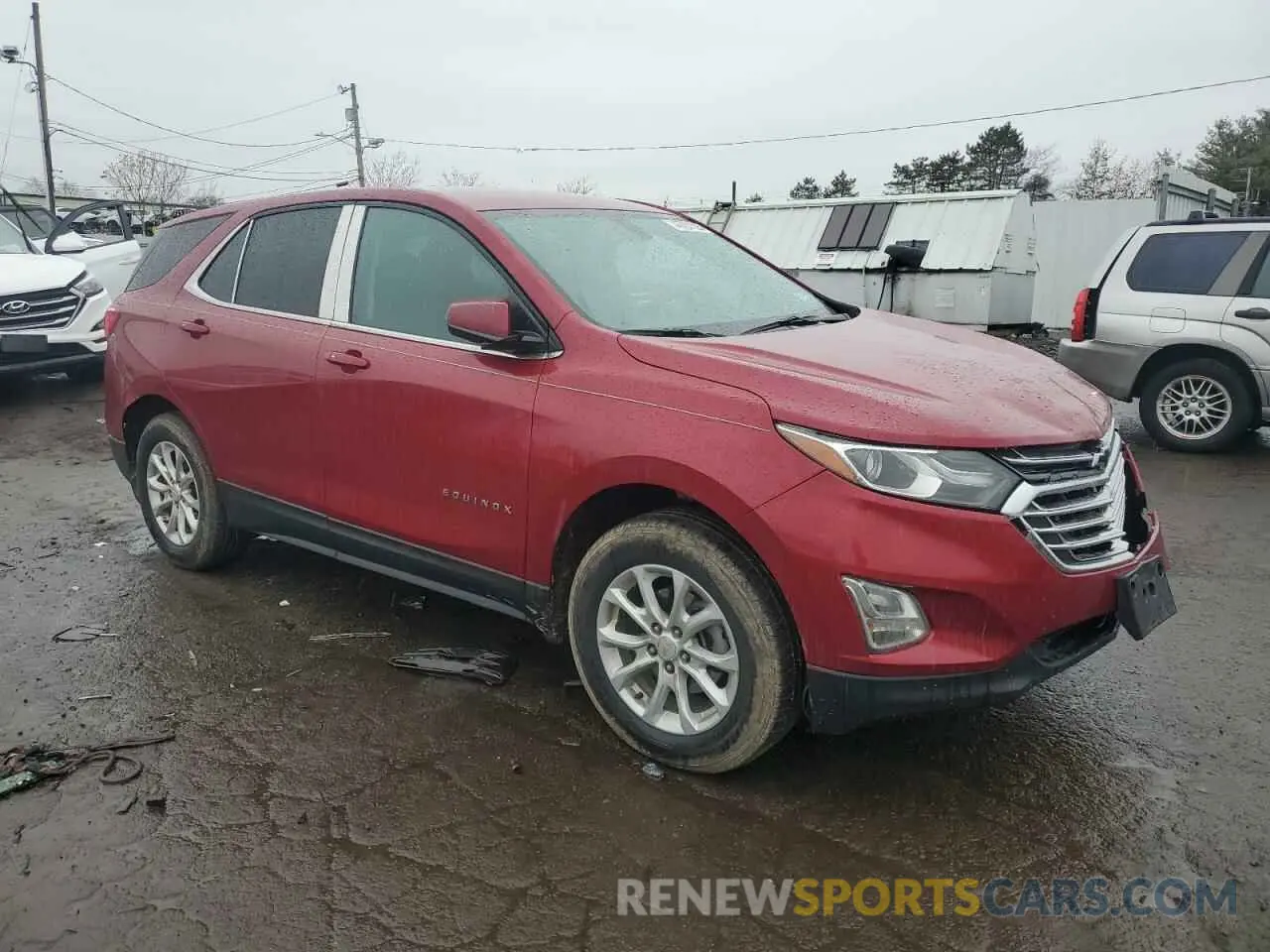 4 Photograph of a damaged car 3GNAXUEV6KS591983 CHEVROLET EQUINOX 2019