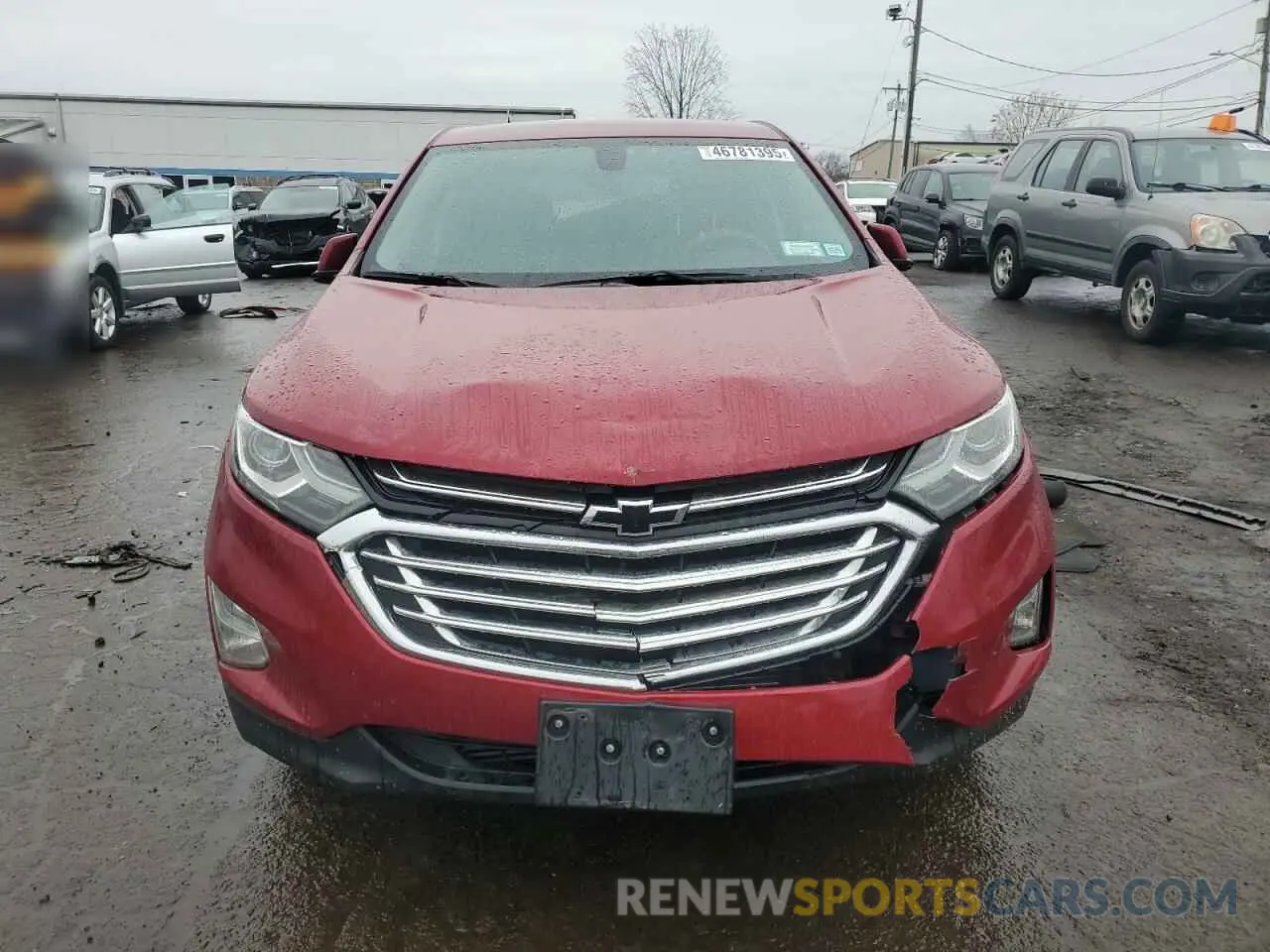5 Photograph of a damaged car 3GNAXUEV6KS591983 CHEVROLET EQUINOX 2019