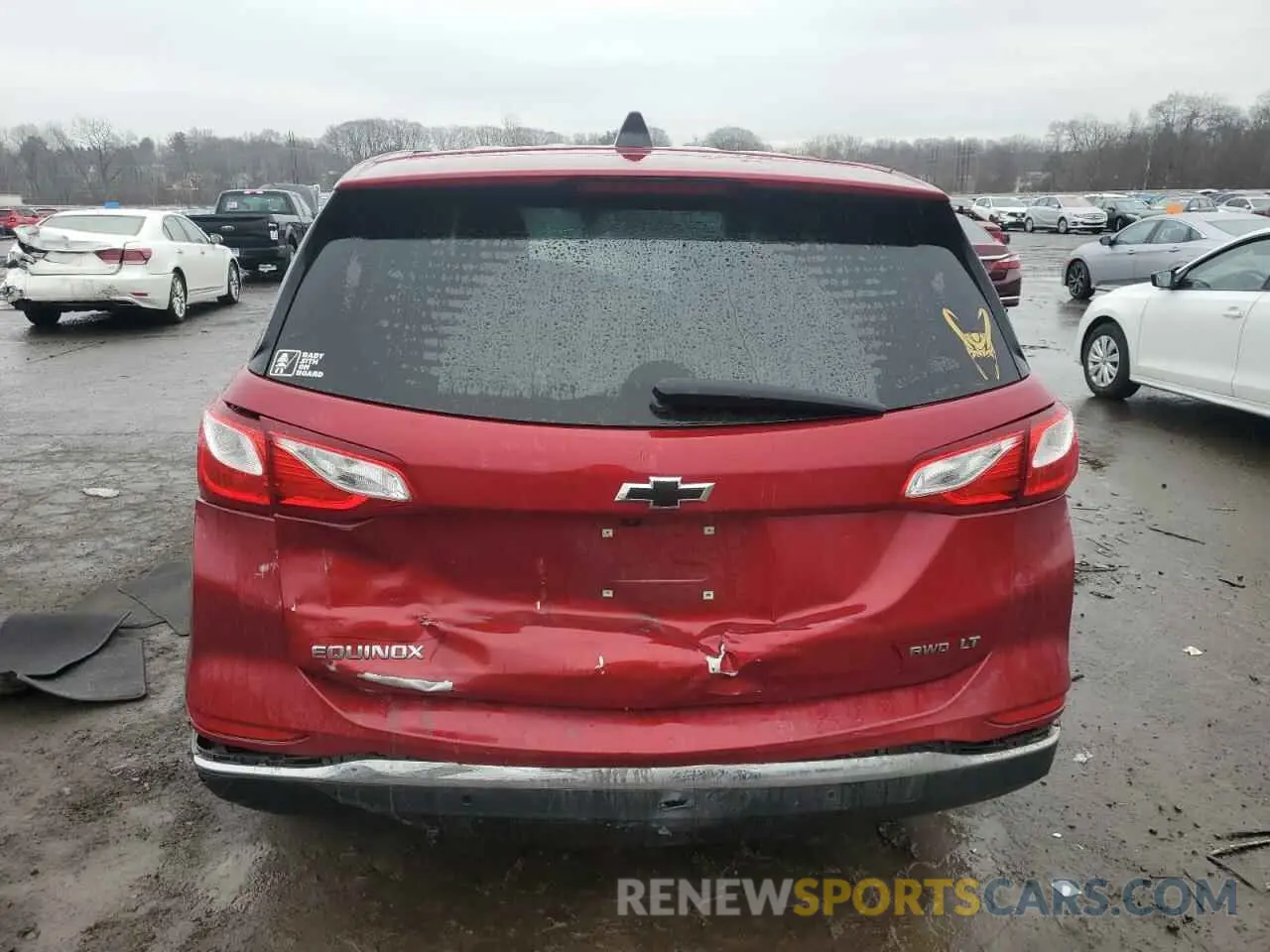 6 Photograph of a damaged car 3GNAXUEV6KS591983 CHEVROLET EQUINOX 2019