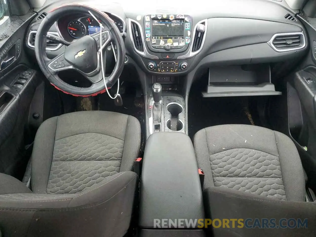 8 Photograph of a damaged car 3GNAXUEV6KS591983 CHEVROLET EQUINOX 2019