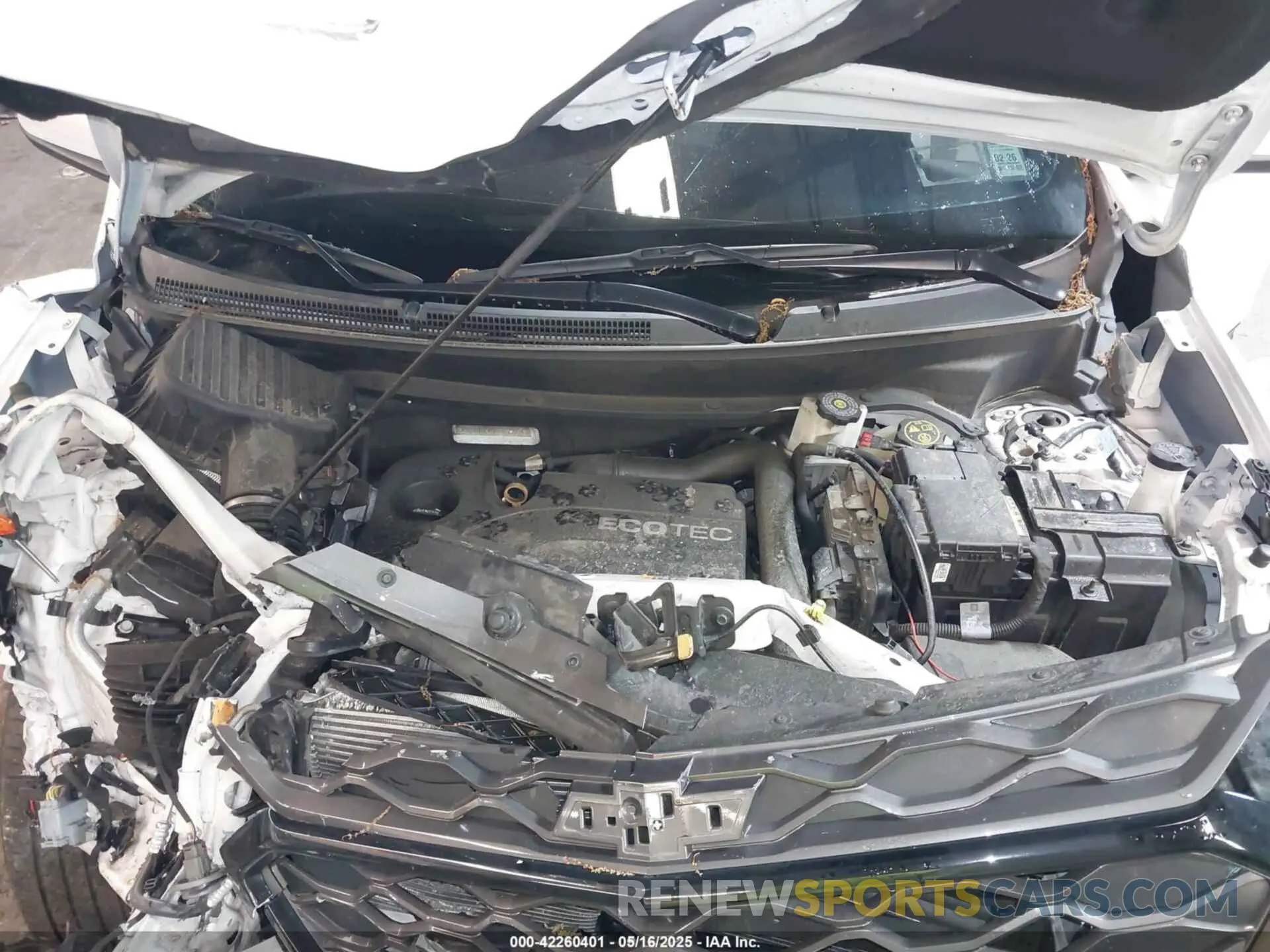 10 Photograph of a damaged car 3GNAXUEV6KS597900 CHEVROLET EQUINOX 2019