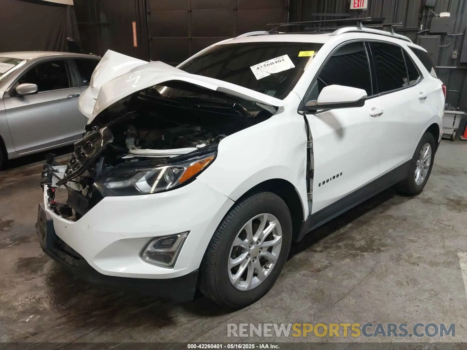 2 Photograph of a damaged car 3GNAXUEV6KS597900 CHEVROLET EQUINOX 2019