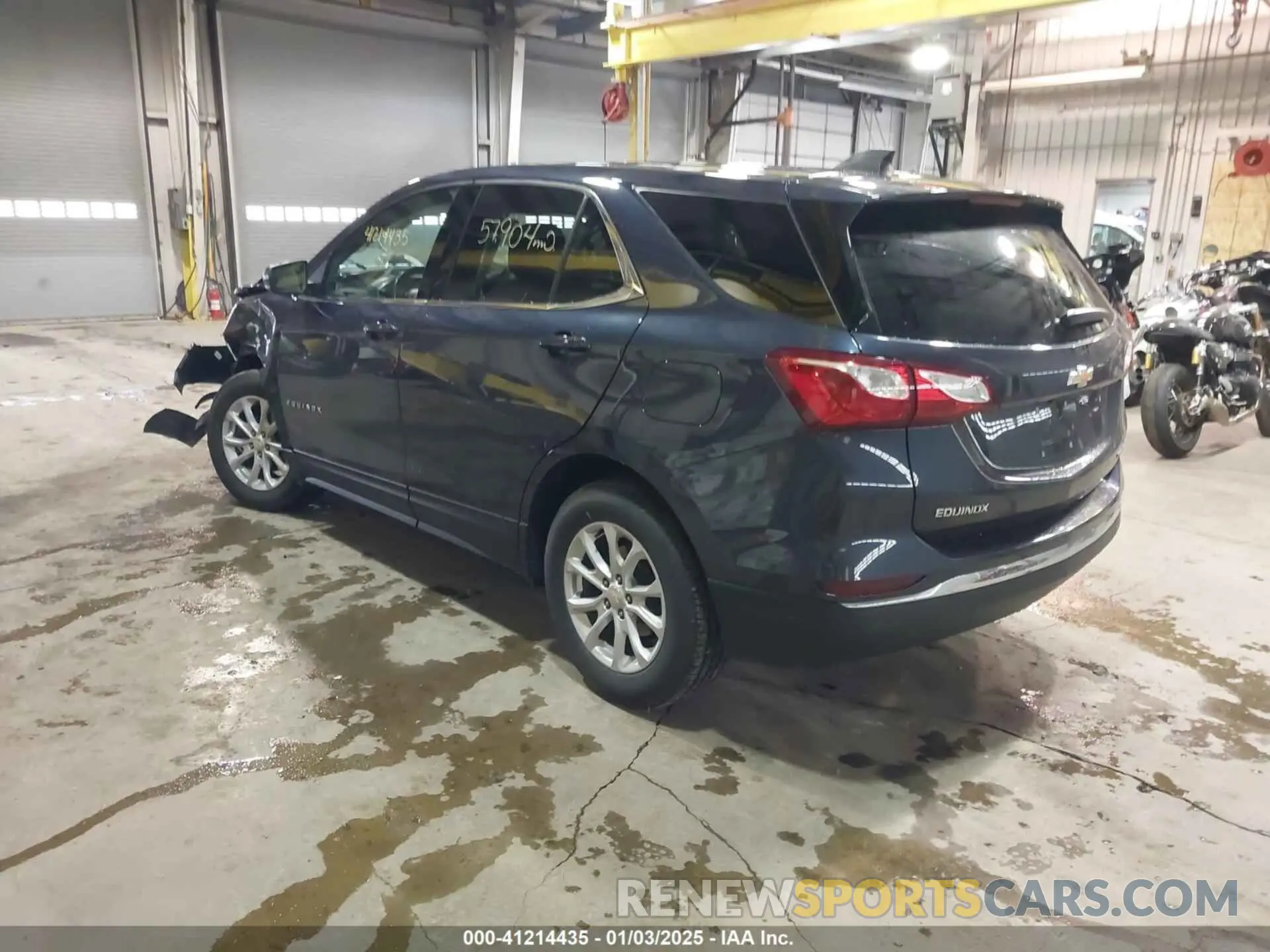 3 Photograph of a damaged car 3GNAXUEV7KL196155 CHEVROLET EQUINOX 2019