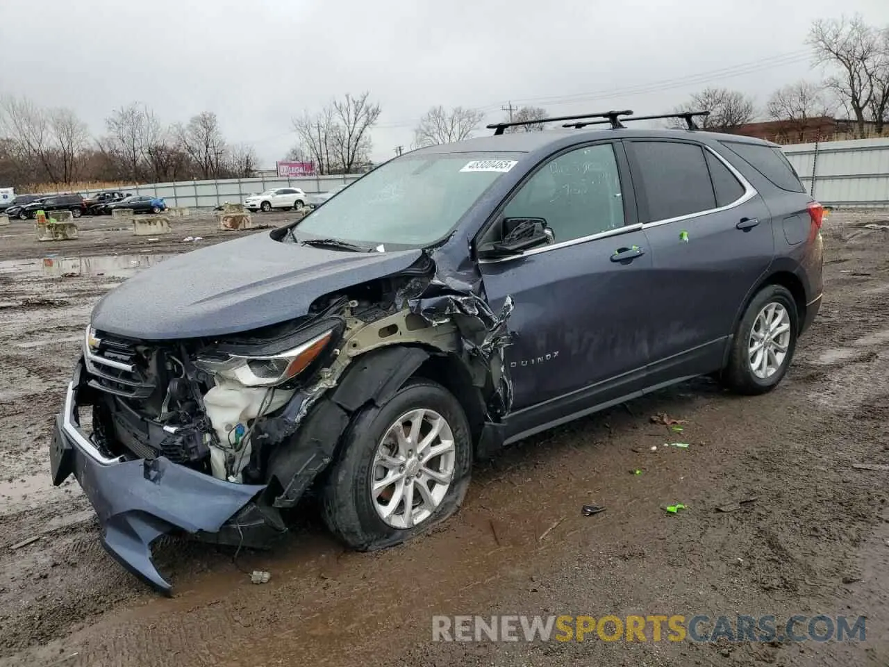 1 Photograph of a damaged car 3GNAXUEV7KL249565 CHEVROLET EQUINOX 2019