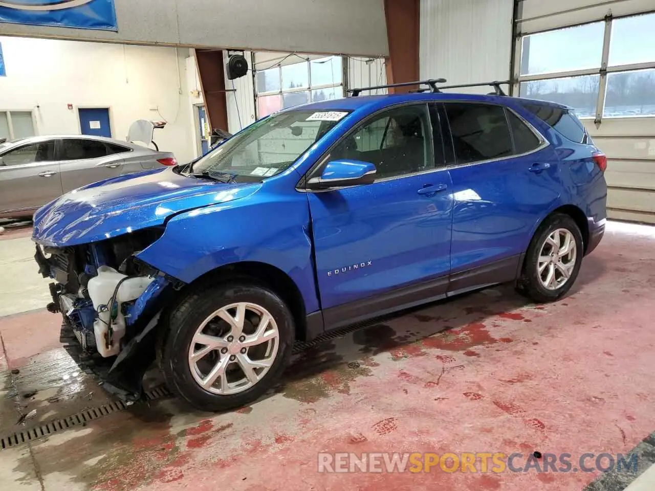 1 Photograph of a damaged car 3GNAXUEV7KS551024 CHEVROLET EQUINOX 2019