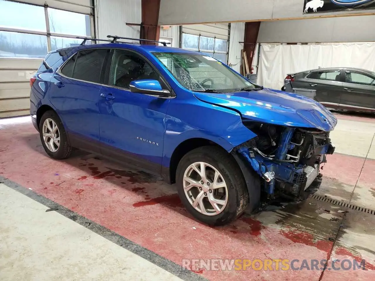4 Photograph of a damaged car 3GNAXUEV7KS551024 CHEVROLET EQUINOX 2019