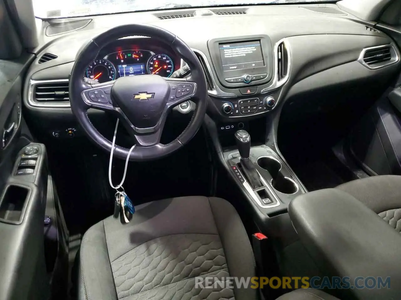 8 Photograph of a damaged car 3GNAXUEV7KS551024 CHEVROLET EQUINOX 2019