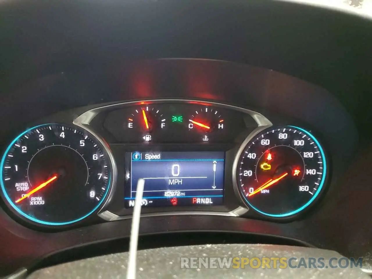 9 Photograph of a damaged car 3GNAXUEV7KS551024 CHEVROLET EQUINOX 2019