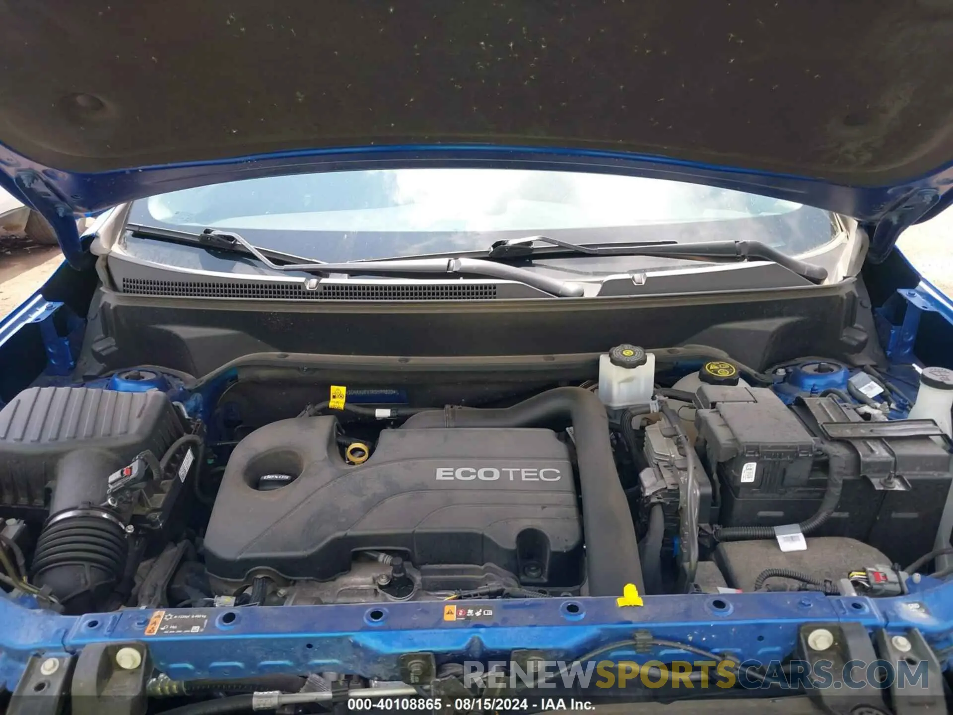 10 Photograph of a damaged car 3GNAXUEV7KS599820 CHEVROLET EQUINOX 2019
