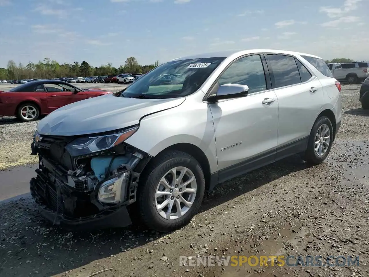 1 Photograph of a damaged car 3GNAXUEV7KS660101 CHEVROLET EQUINOX 2019