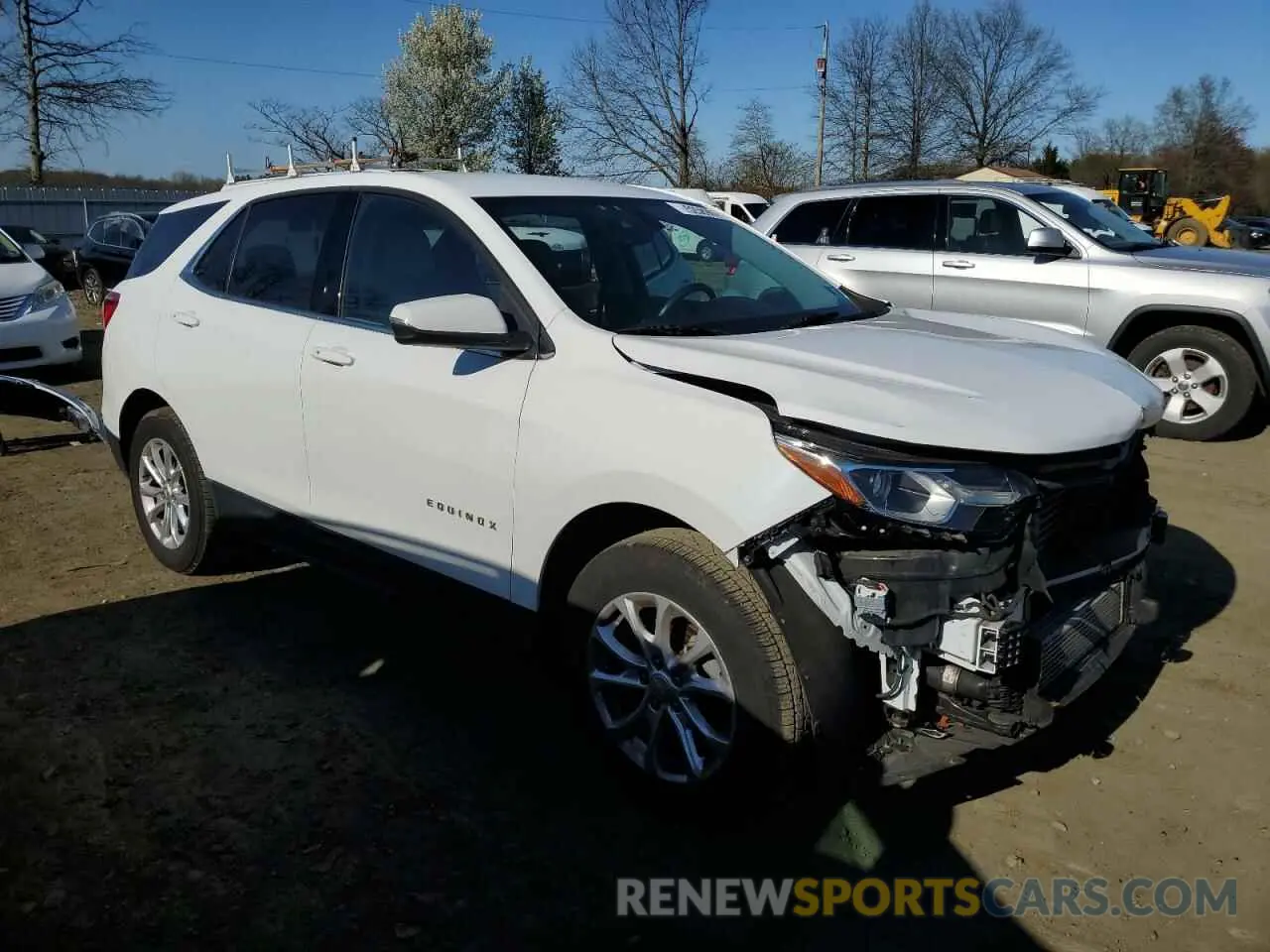 4 Photograph of a damaged car 3GNAXUEV7KS676735 CHEVROLET EQUINOX 2019