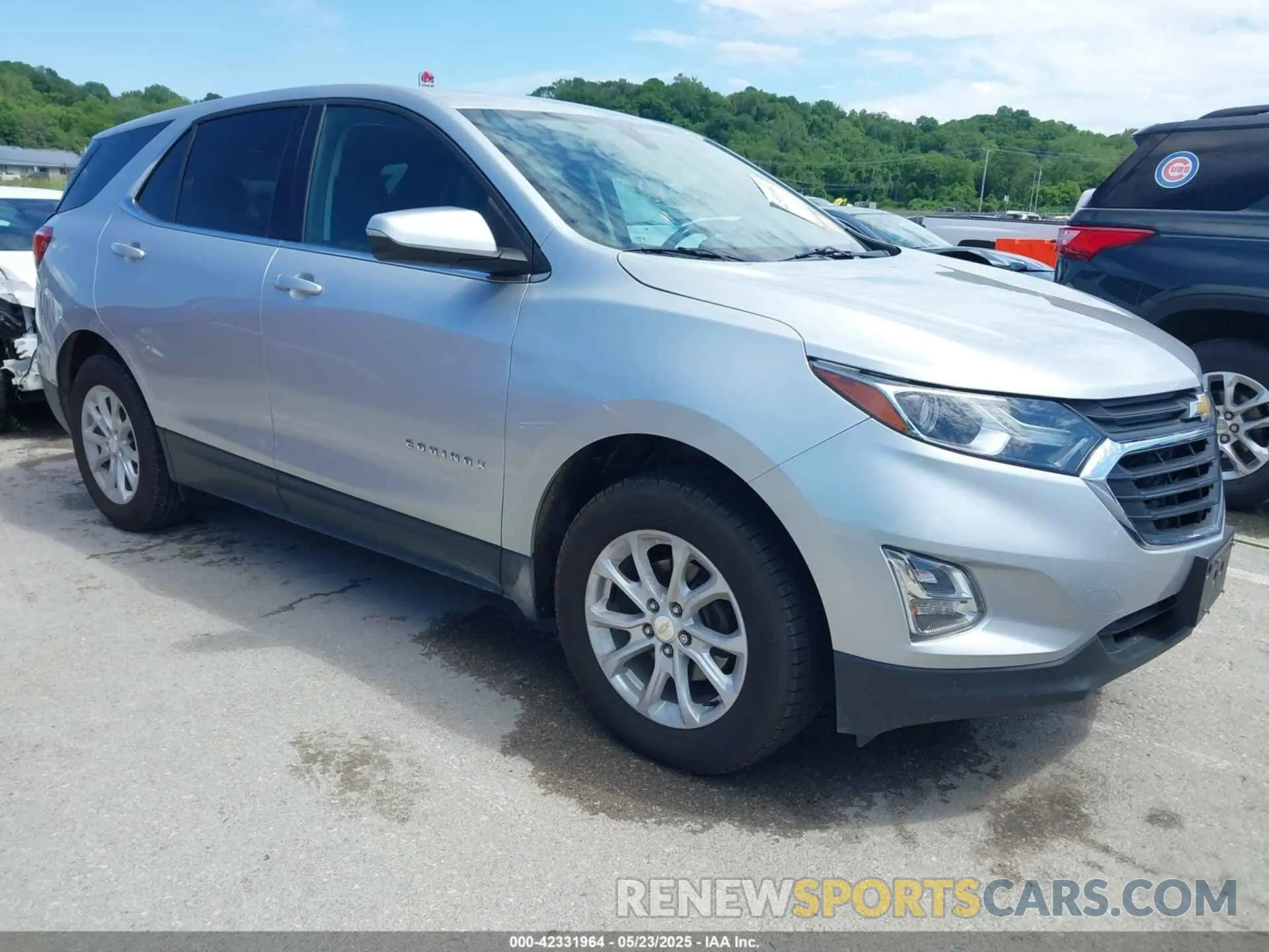 1 Photograph of a damaged car 3GNAXUEV8KS582041 CHEVROLET EQUINOX 2019