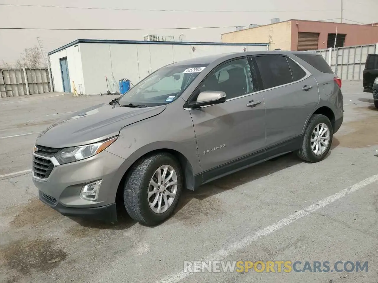 1 Photograph of a damaged car 3GNAXUEV8KS586557 CHEVROLET EQUINOX 2019