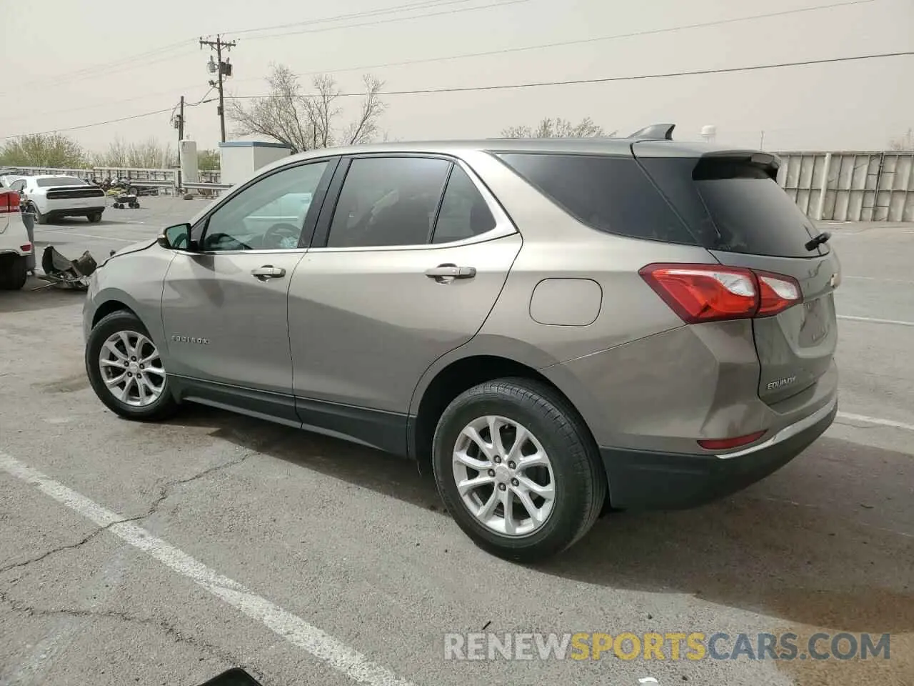 2 Photograph of a damaged car 3GNAXUEV8KS586557 CHEVROLET EQUINOX 2019