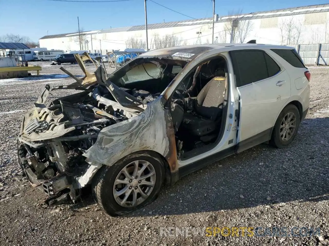 1 Photograph of a damaged car 3GNAXUEV8KS645462 CHEVROLET EQUINOX 2019