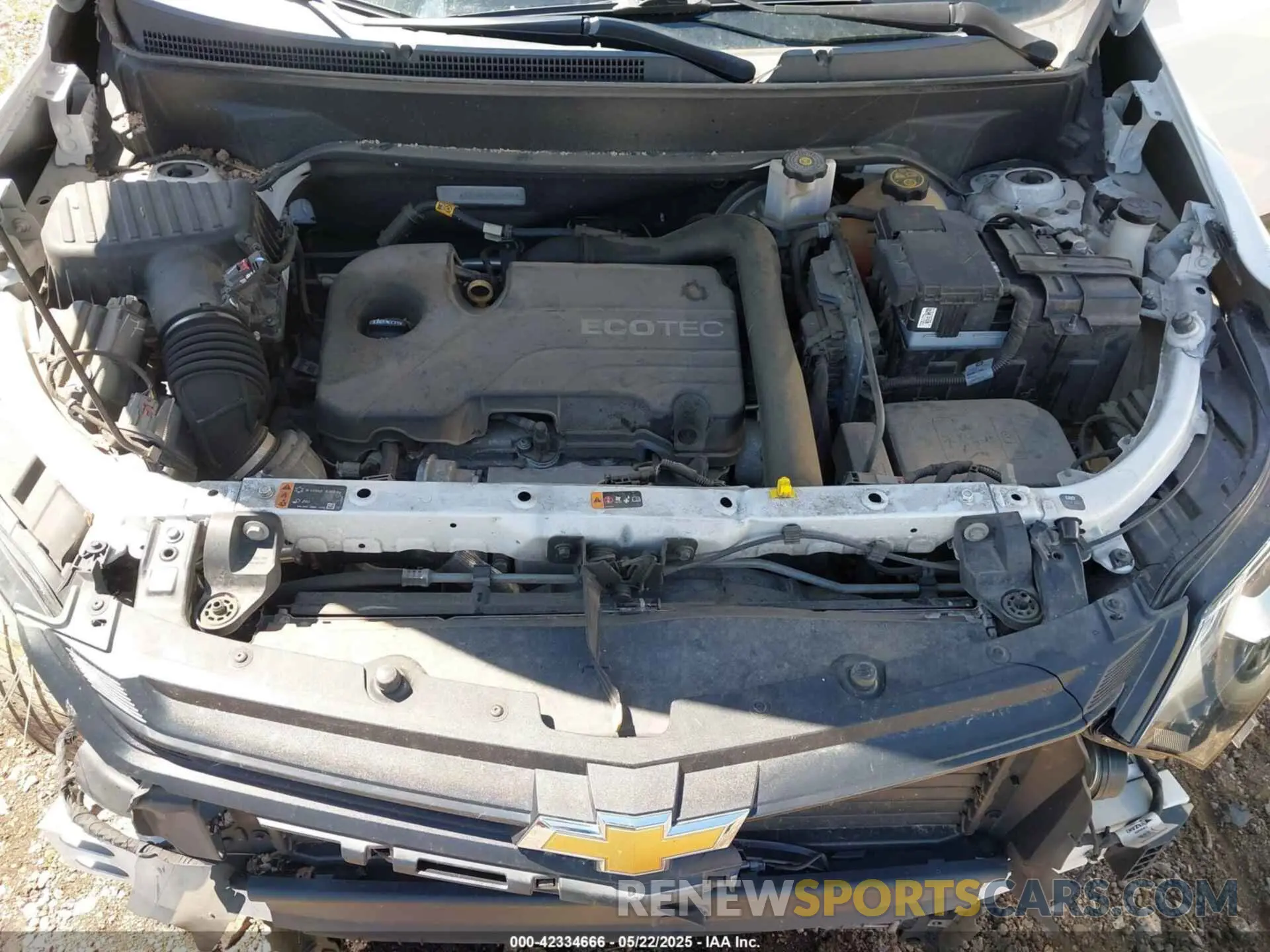 10 Photograph of a damaged car 3GNAXUEV9KL105306 CHEVROLET EQUINOX 2019