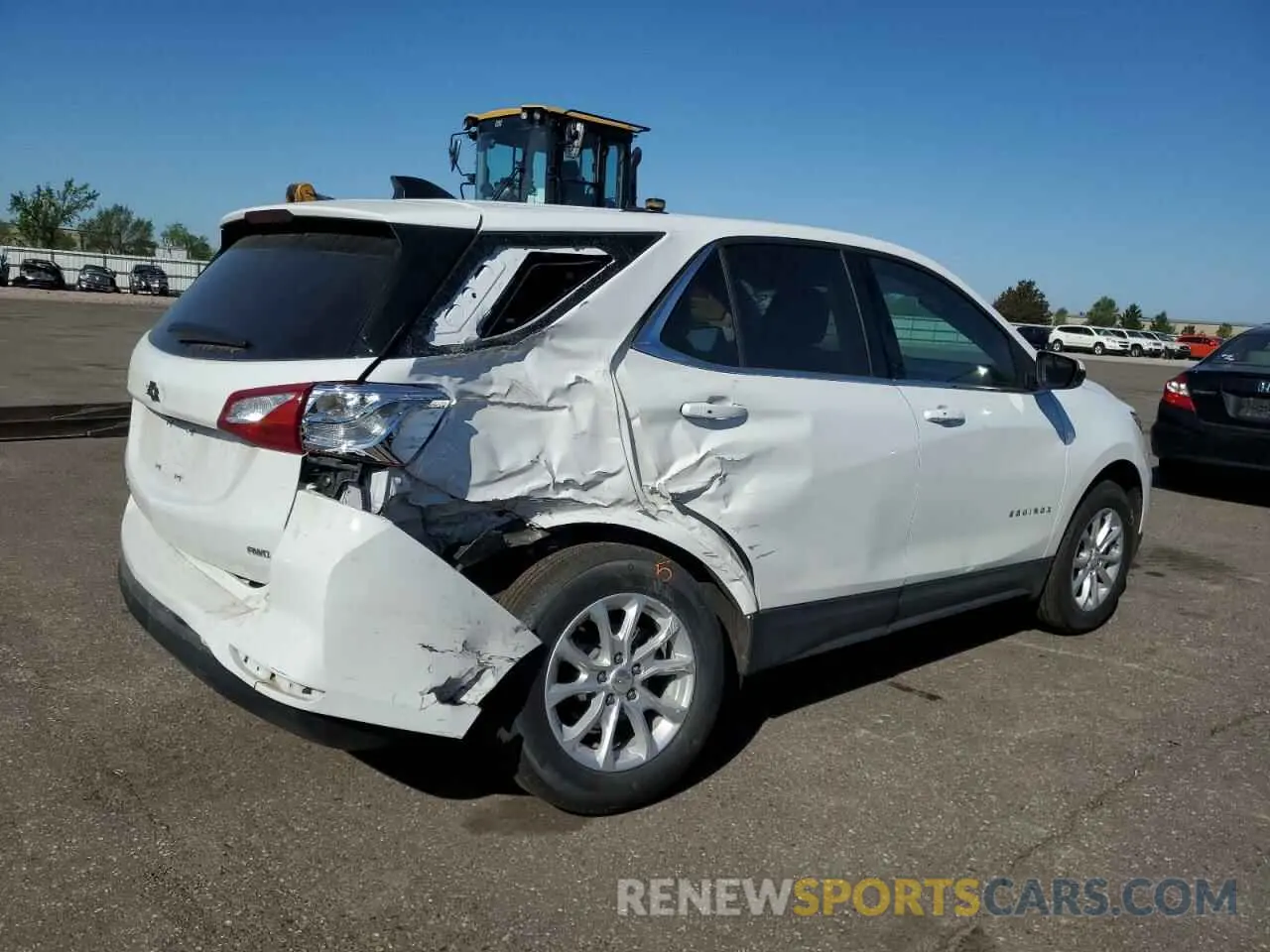 3 Photograph of a damaged car 3GNAXUEV9KL138273 CHEVROLET EQUINOX 2019
