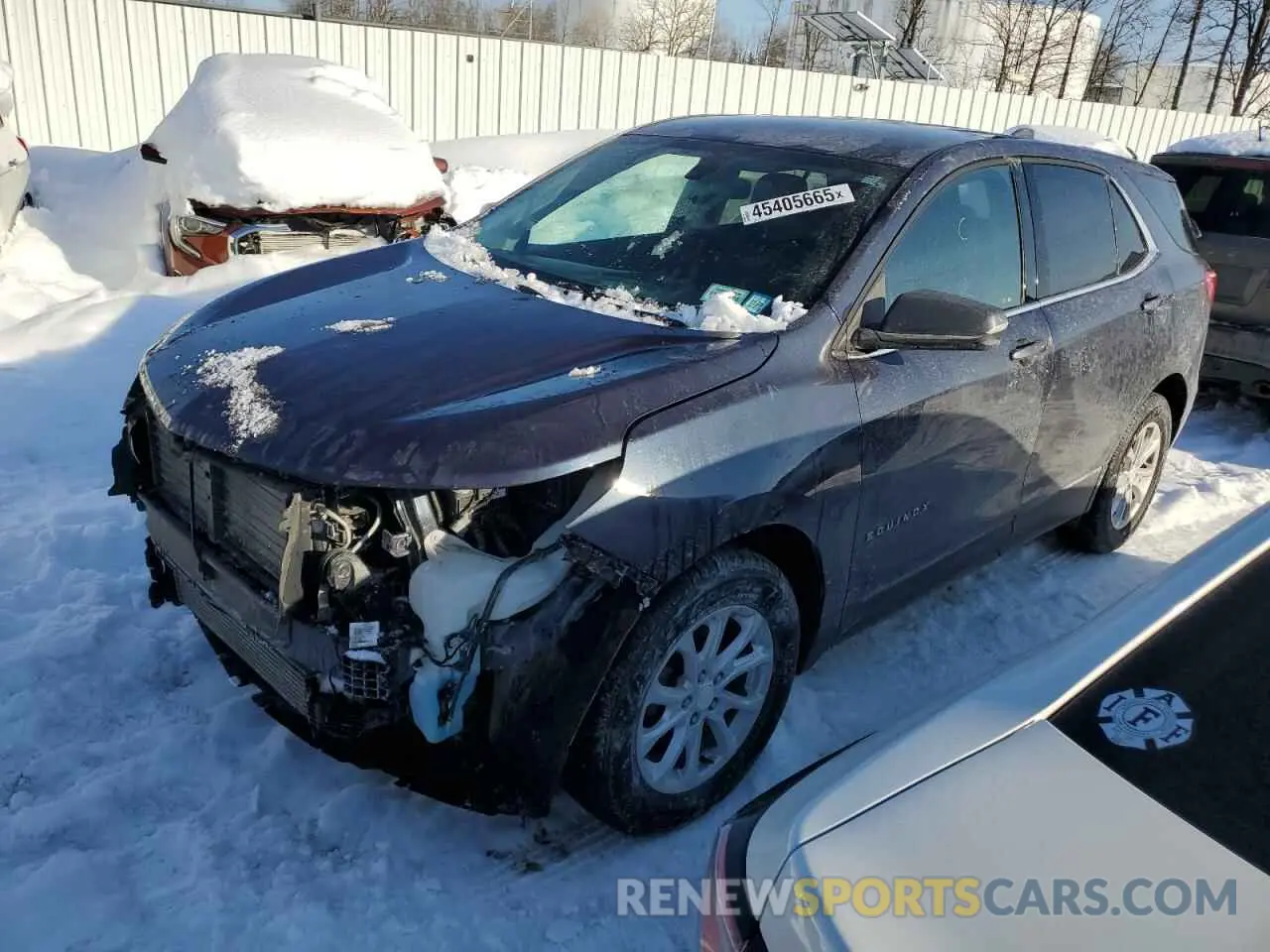 1 Photograph of a damaged car 3GNAXUEV9KL275603 CHEVROLET EQUINOX 2019