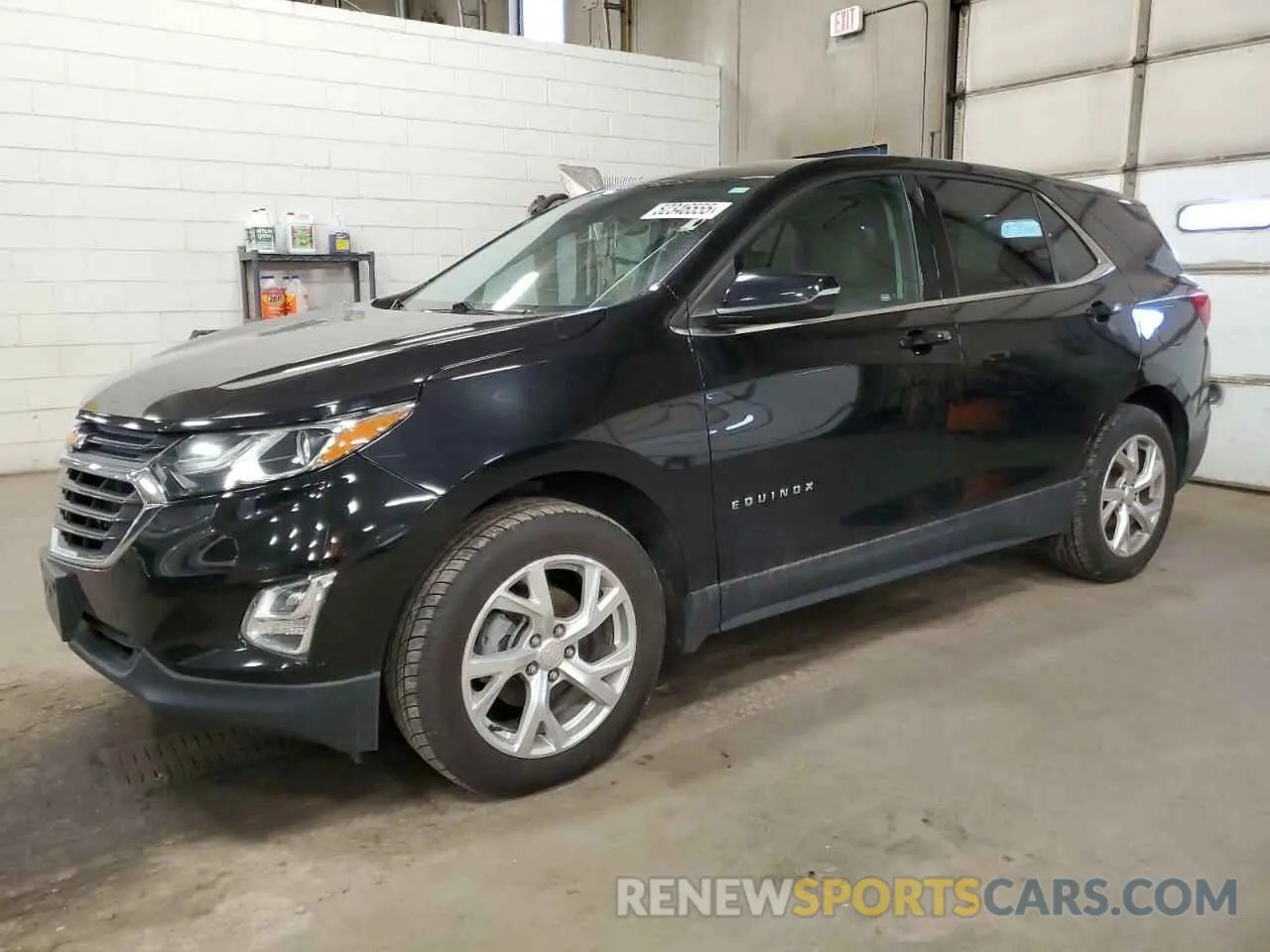 1 Photograph of a damaged car 3GNAXUEV9KL375457 CHEVROLET EQUINOX 2019