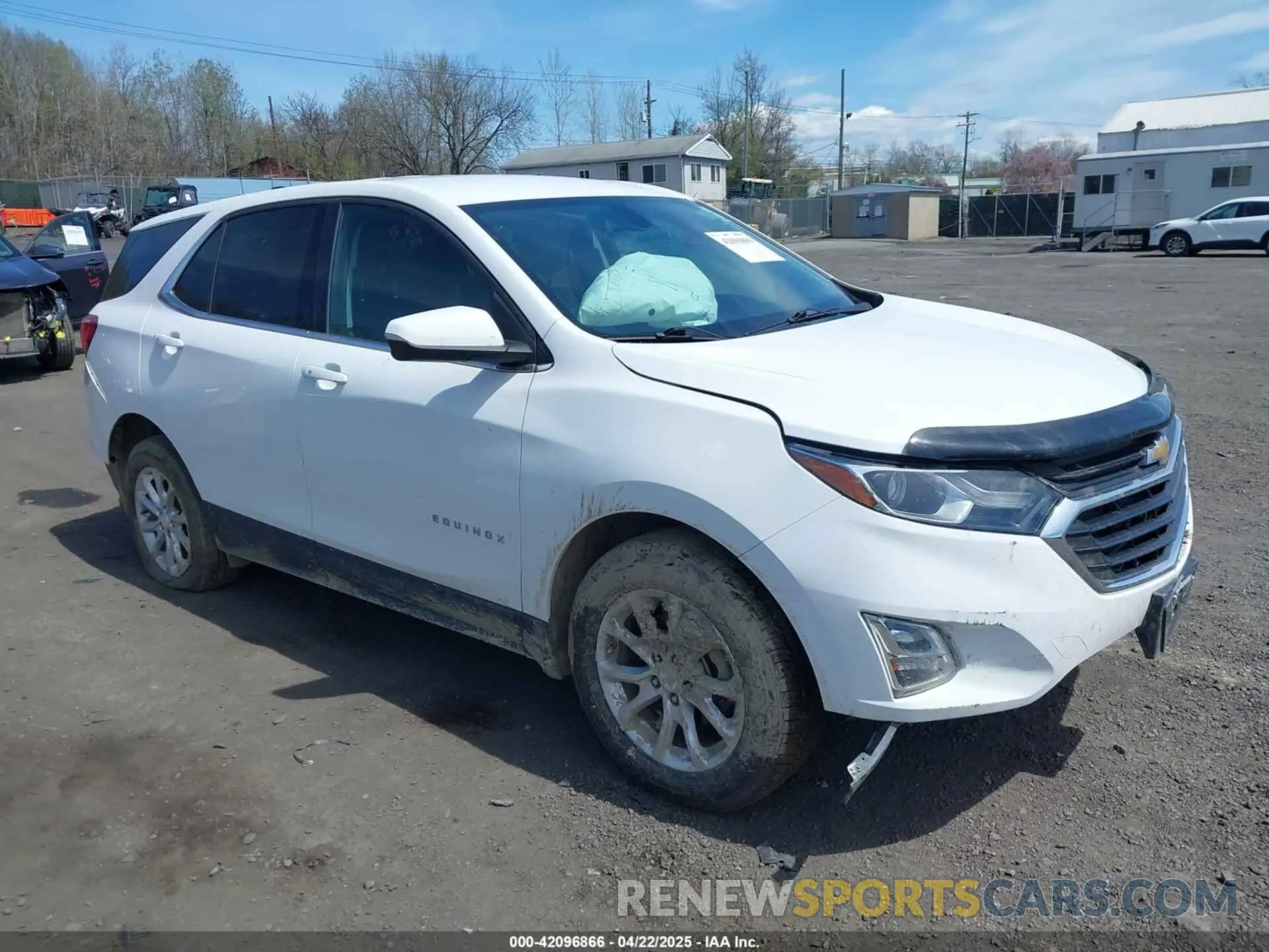 1 Photograph of a damaged car 3GNAXUEV9KS508126 CHEVROLET EQUINOX 2019