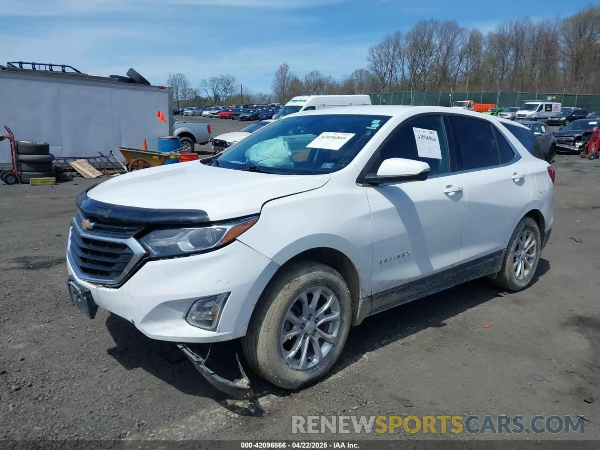 2 Photograph of a damaged car 3GNAXUEV9KS508126 CHEVROLET EQUINOX 2019