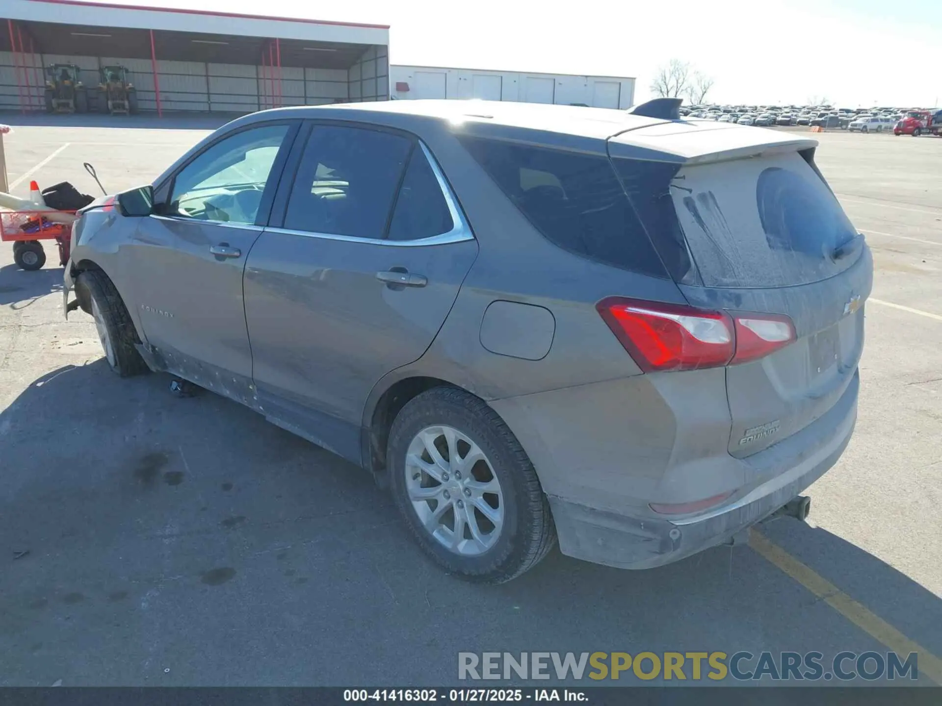 3 Photograph of a damaged car 3GNAXUEV9KS567774 CHEVROLET EQUINOX 2019