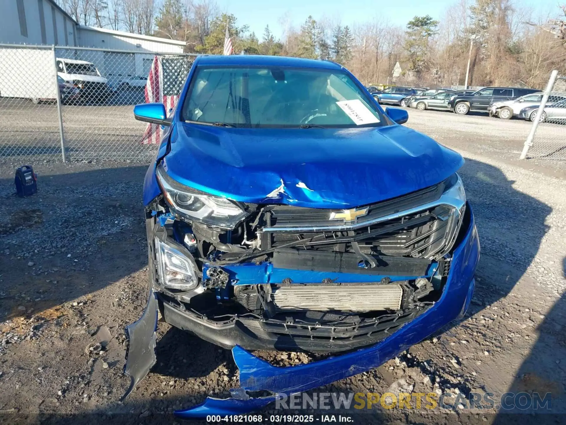 12 Photograph of a damaged car 3GNAXUEV9KS628184 CHEVROLET EQUINOX 2019