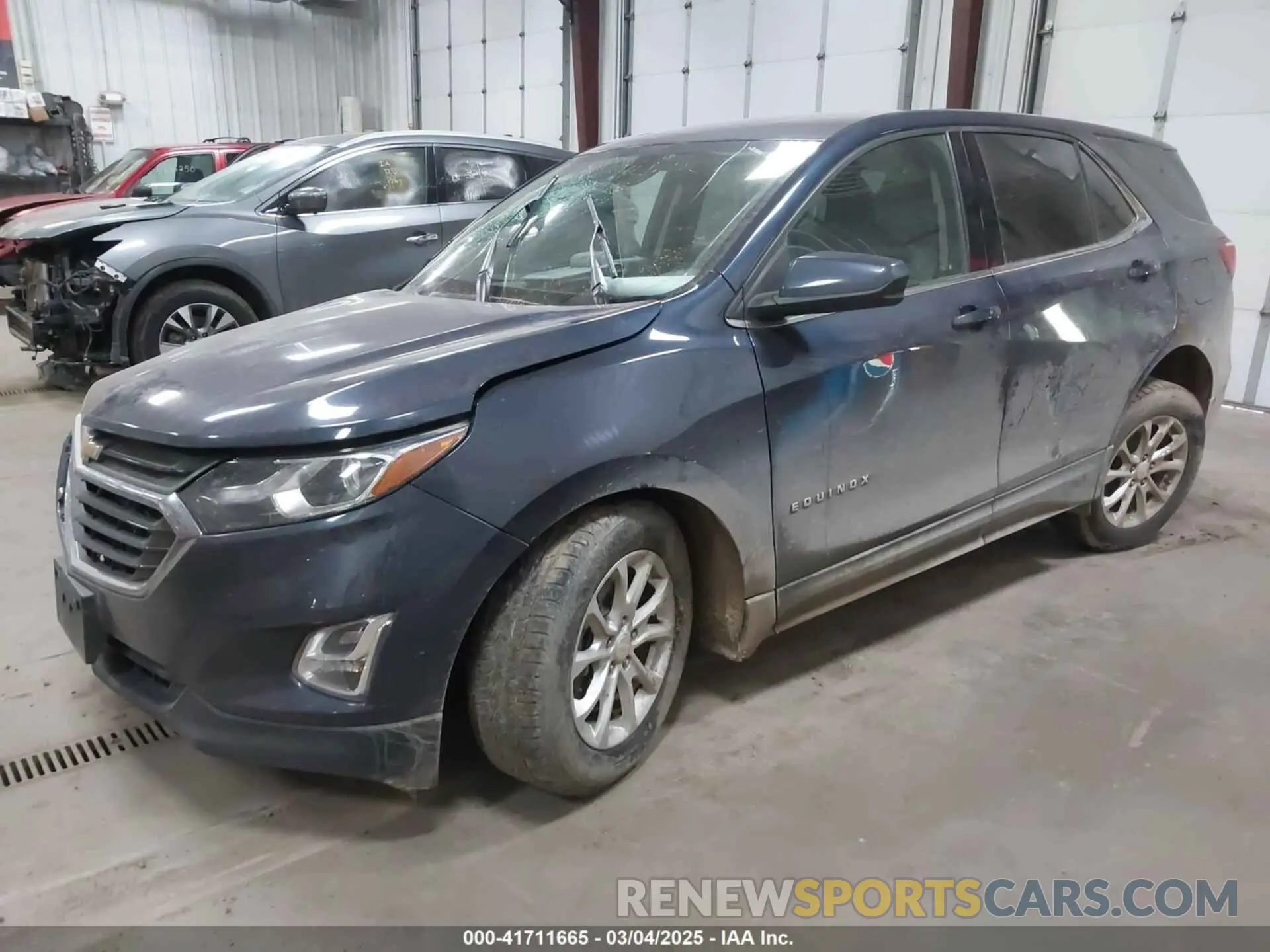 2 Photograph of a damaged car 3GNAXUEVXKL162954 CHEVROLET EQUINOX 2019