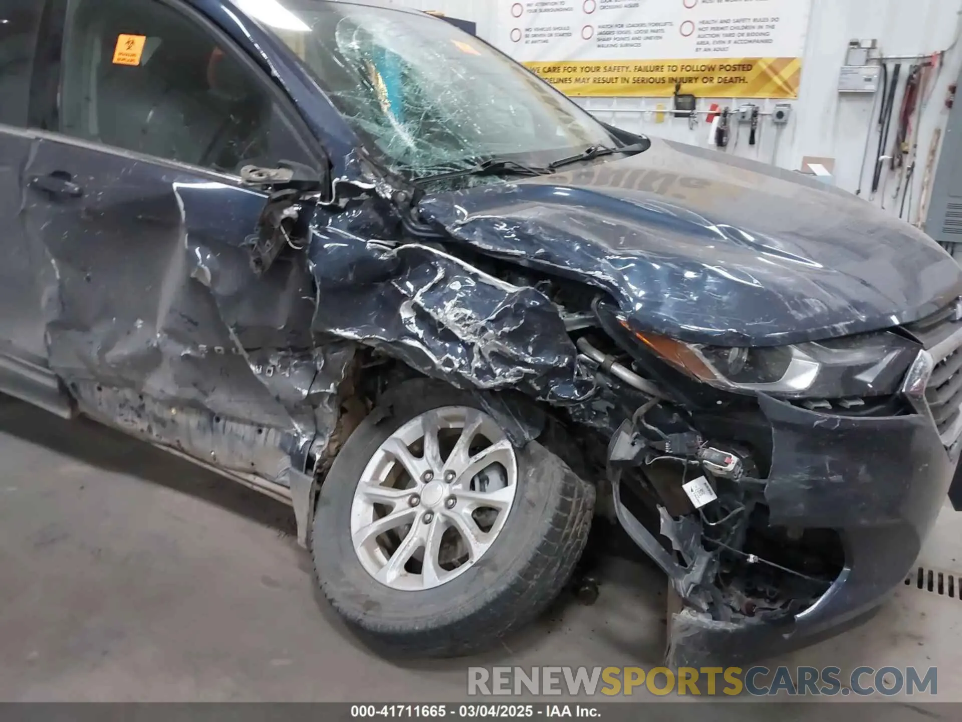 6 Photograph of a damaged car 3GNAXUEVXKL162954 CHEVROLET EQUINOX 2019