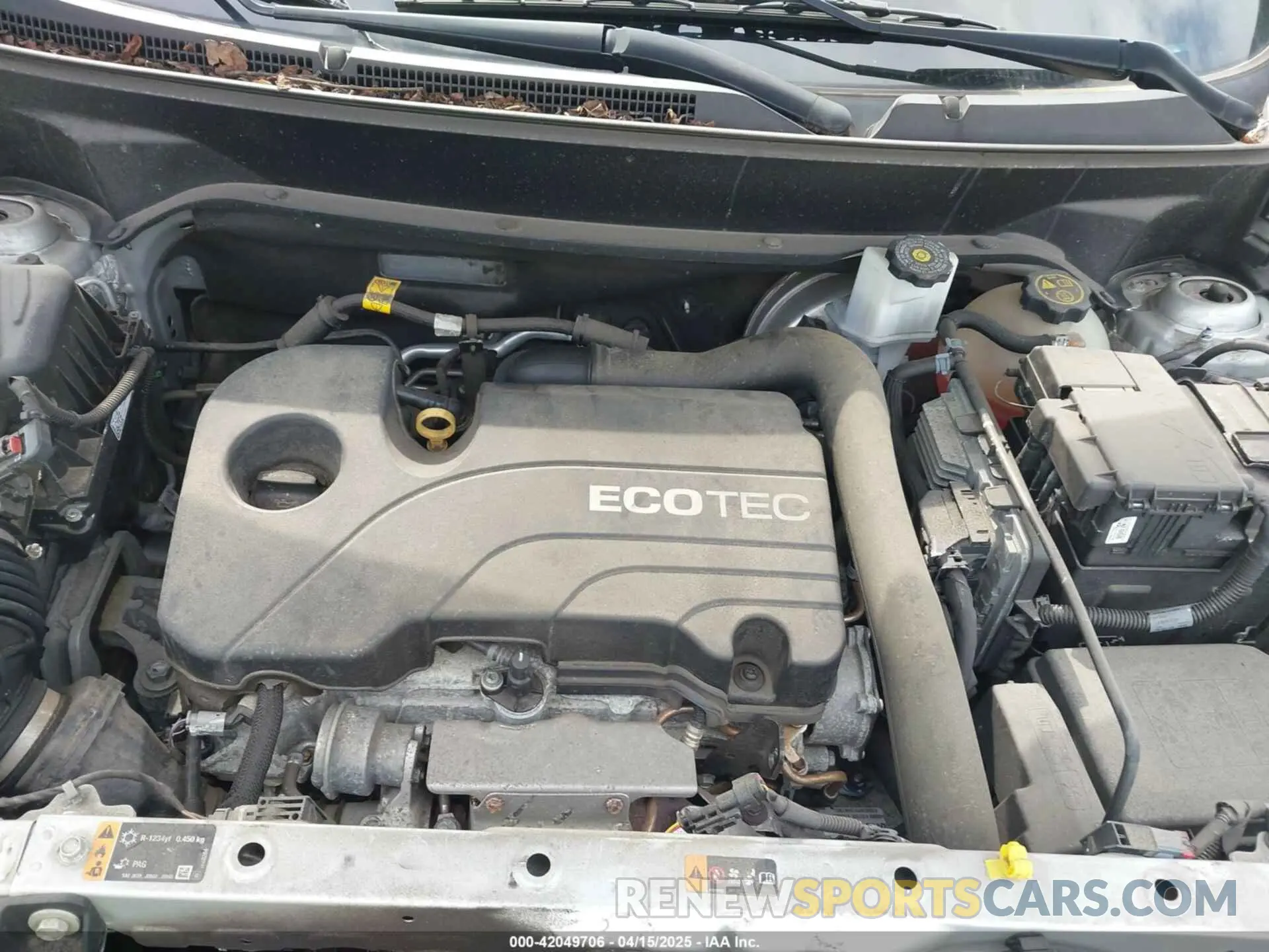 10 Photograph of a damaged car 3GNAXUEVXKL358893 CHEVROLET EQUINOX 2019