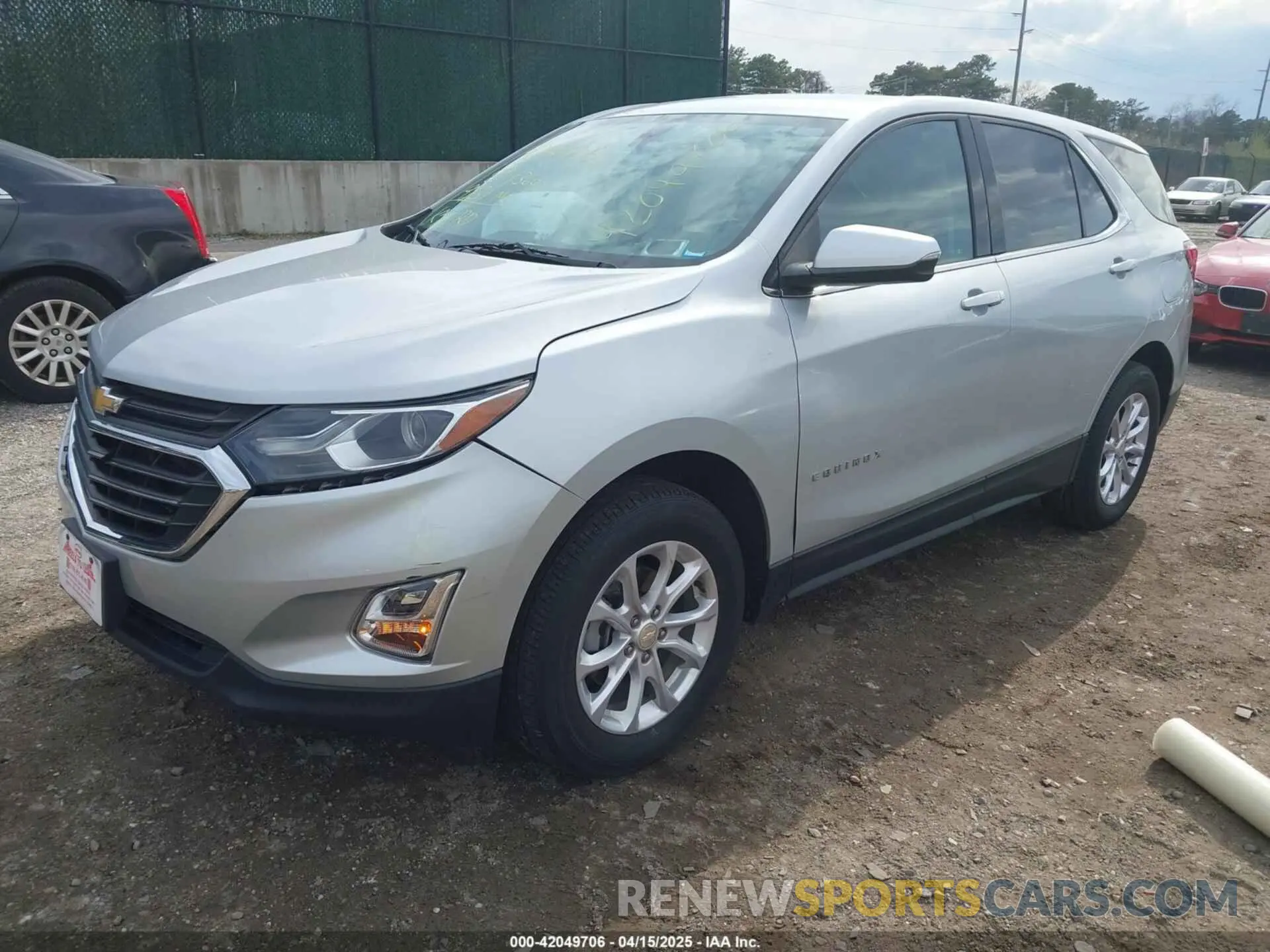 2 Photograph of a damaged car 3GNAXUEVXKL358893 CHEVROLET EQUINOX 2019