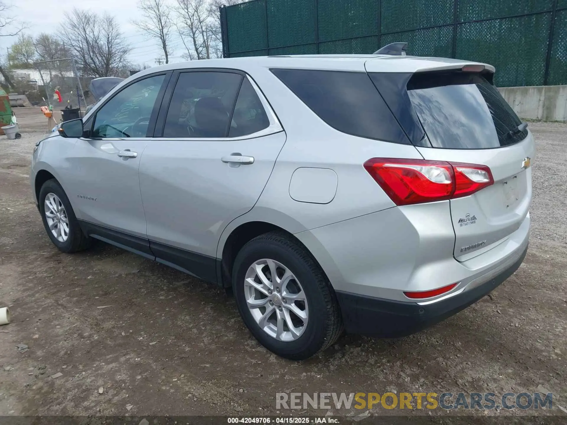 3 Photograph of a damaged car 3GNAXUEVXKL358893 CHEVROLET EQUINOX 2019