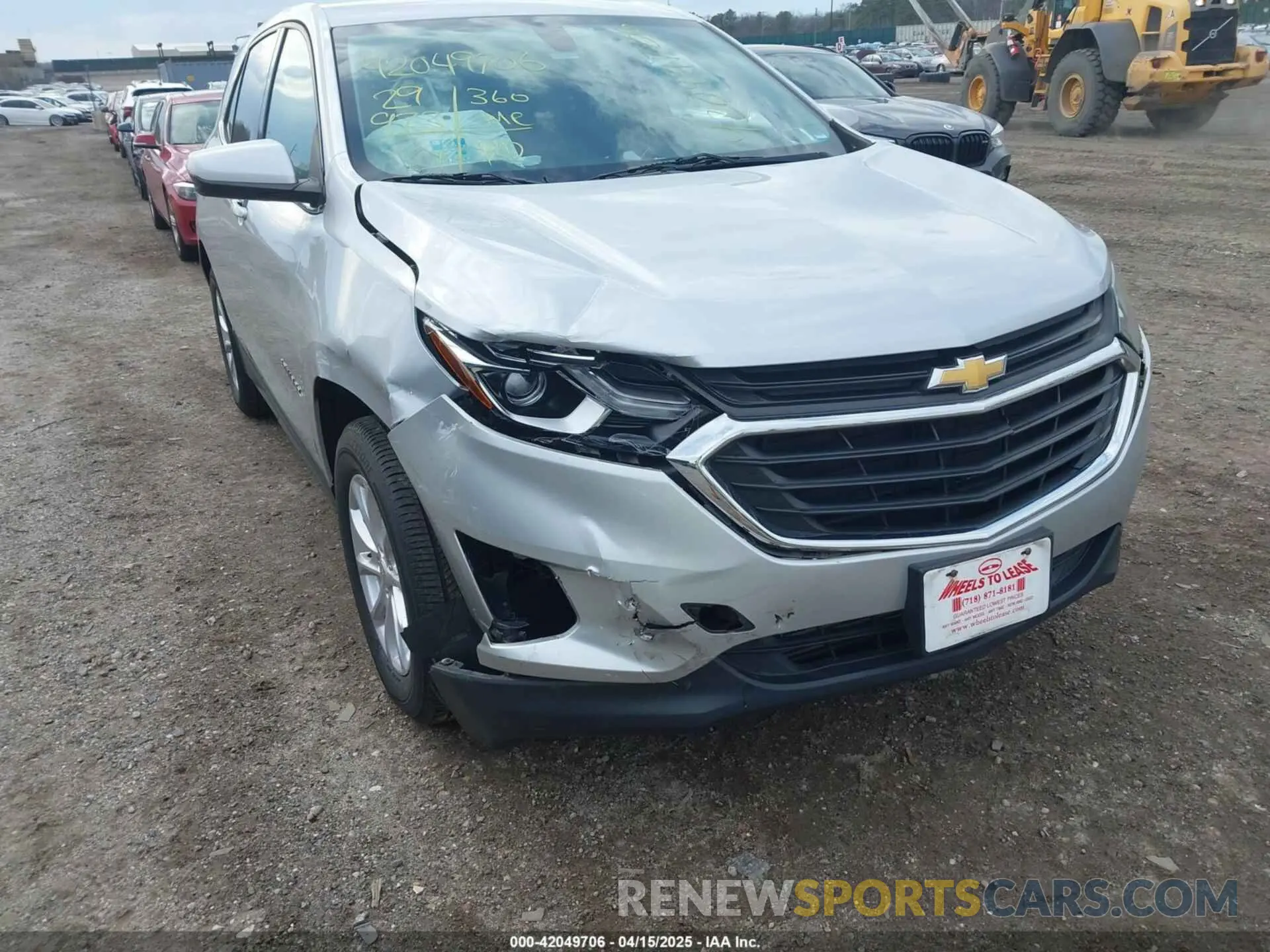 6 Photograph of a damaged car 3GNAXUEVXKL358893 CHEVROLET EQUINOX 2019