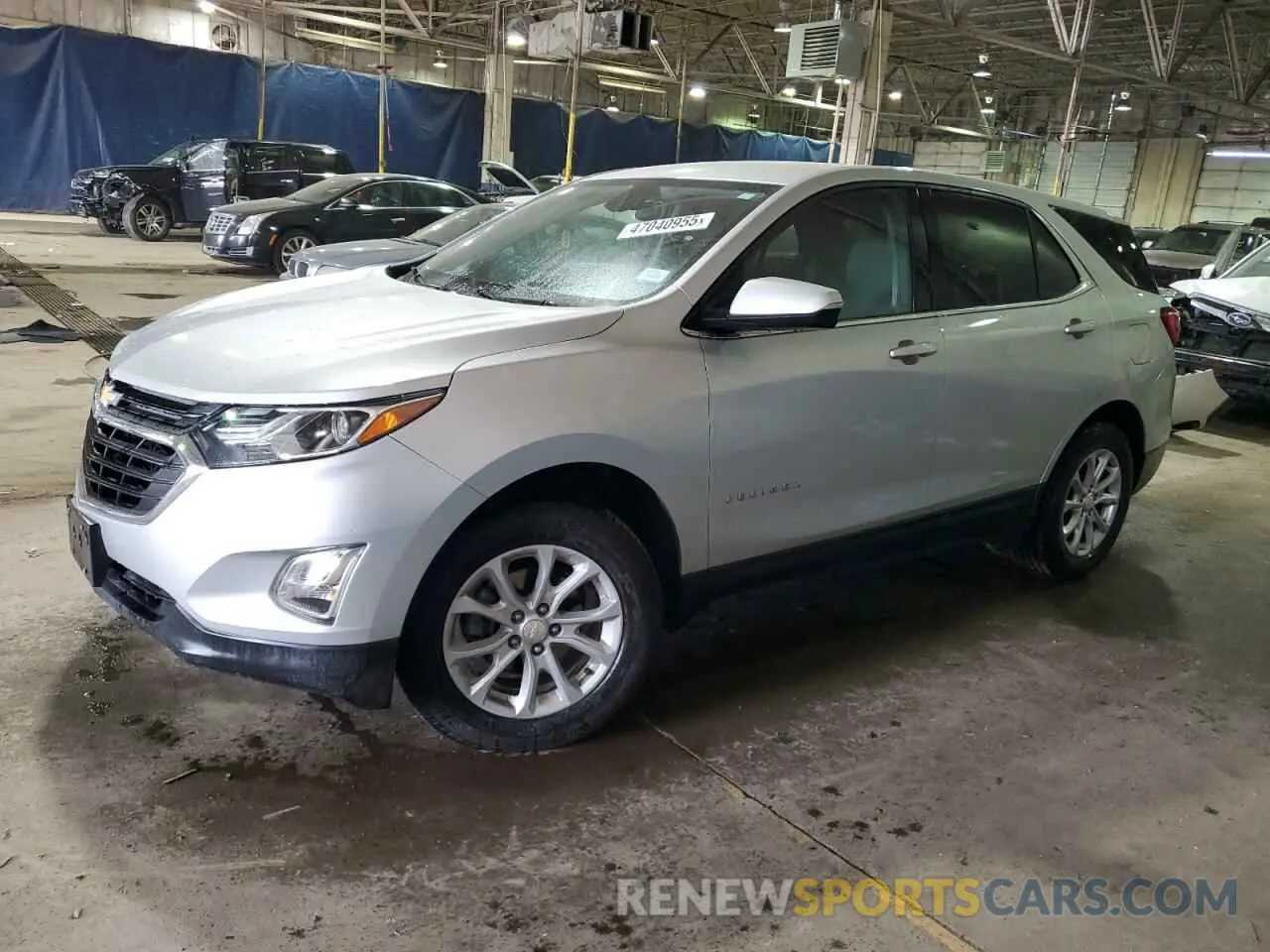 1 Photograph of a damaged car 3GNAXUEVXKS541250 CHEVROLET EQUINOX 2019
