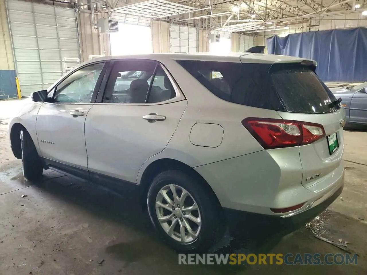 2 Photograph of a damaged car 3GNAXUEVXKS541250 CHEVROLET EQUINOX 2019