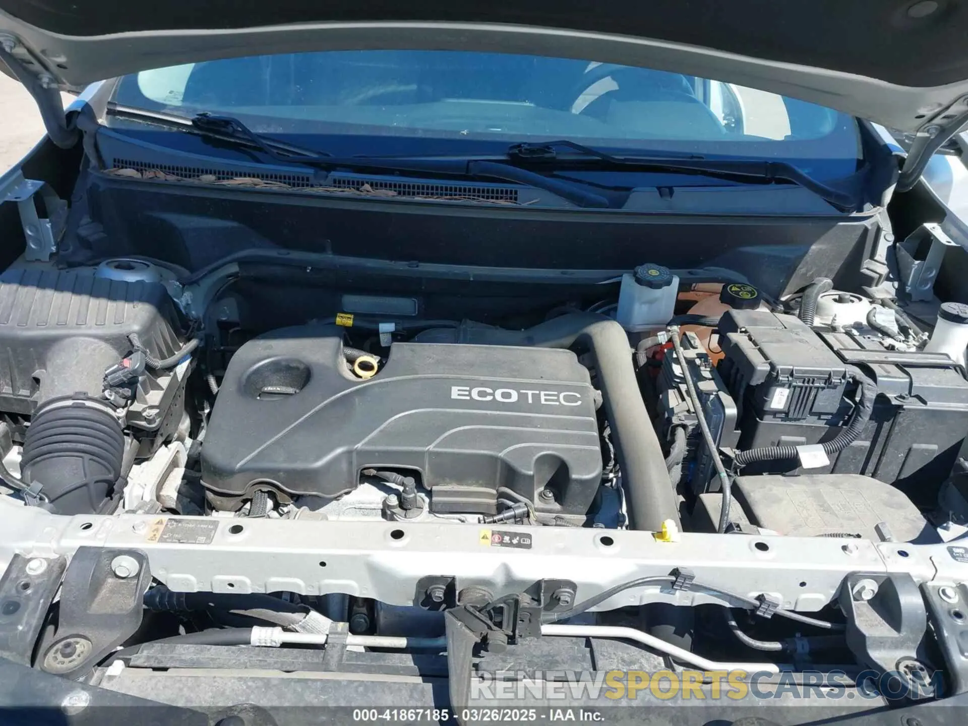 10 Photograph of a damaged car 3GNAXUEVXKS637587 CHEVROLET EQUINOX 2019