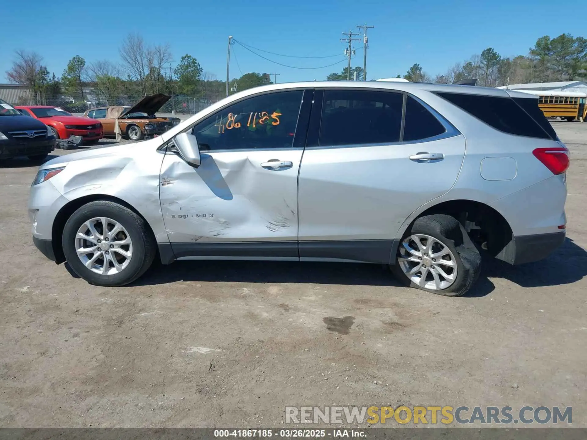 14 Photograph of a damaged car 3GNAXUEVXKS637587 CHEVROLET EQUINOX 2019