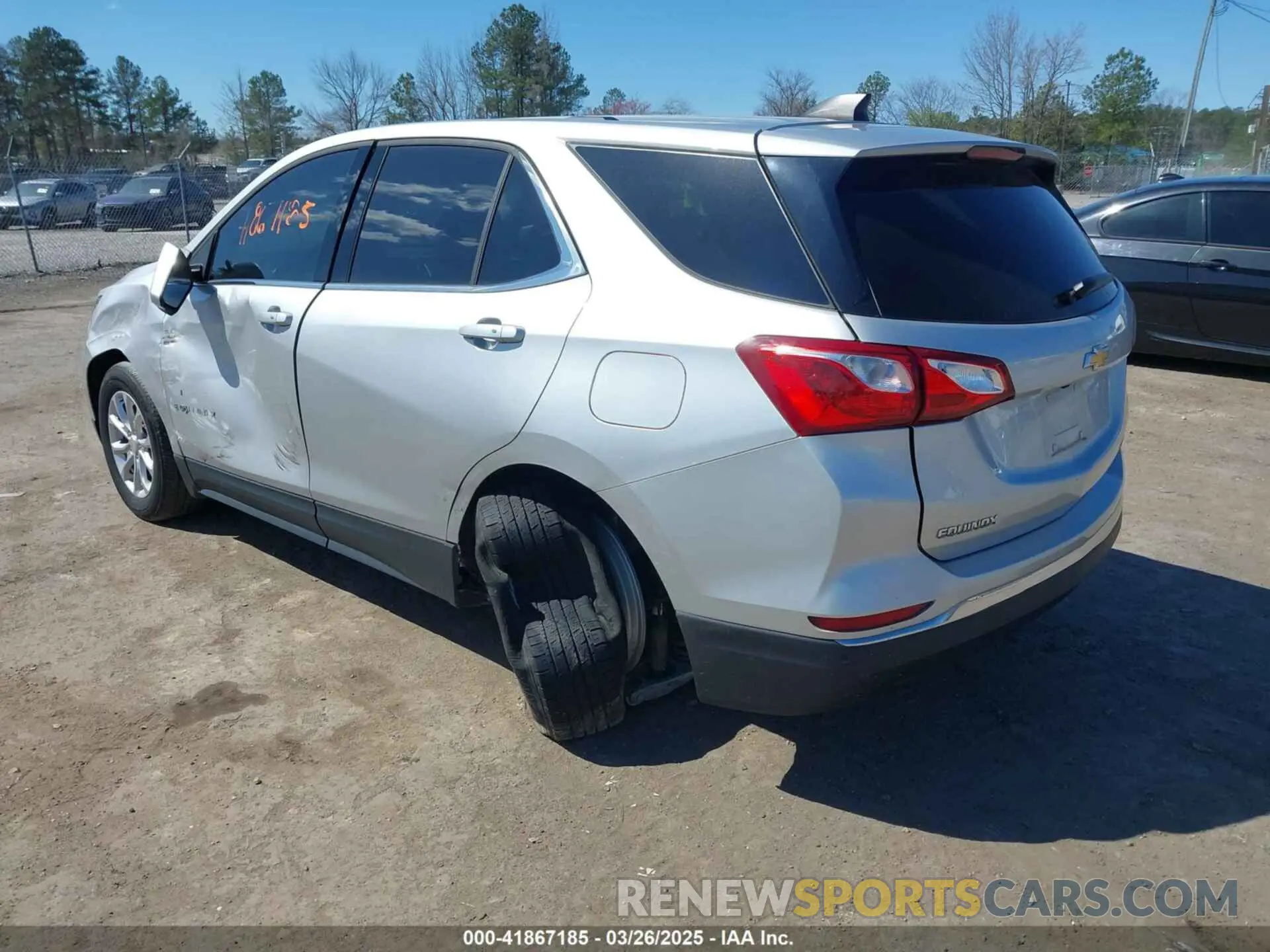 3 Photograph of a damaged car 3GNAXUEVXKS637587 CHEVROLET EQUINOX 2019