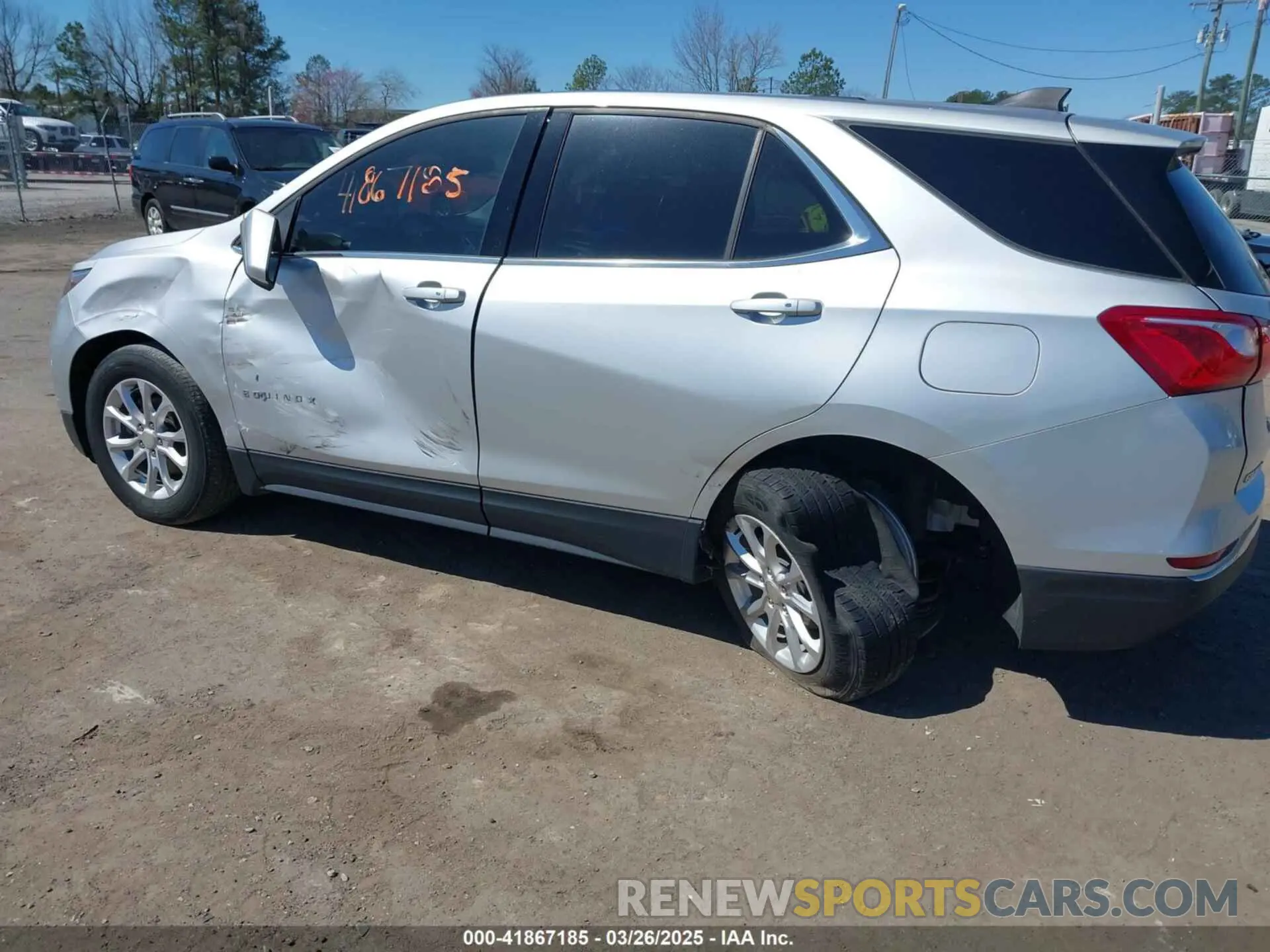6 Photograph of a damaged car 3GNAXUEVXKS637587 CHEVROLET EQUINOX 2019