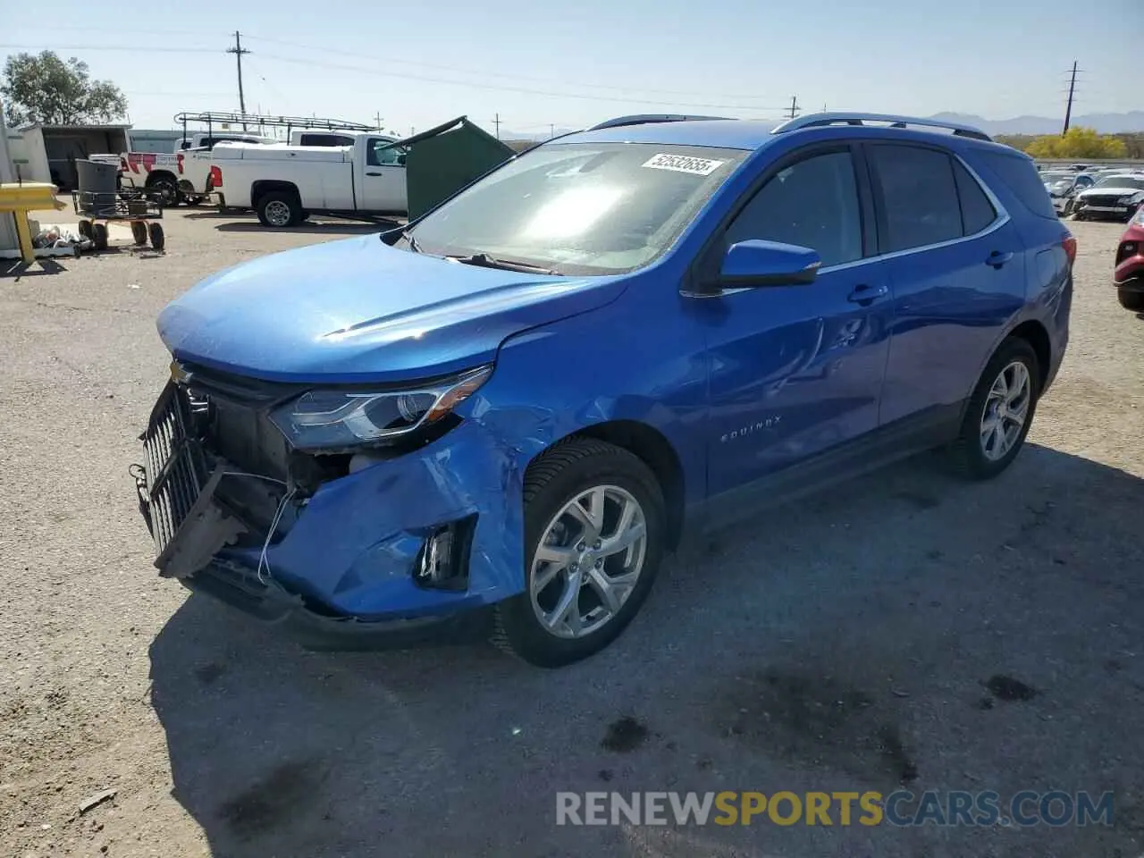1 Photograph of a damaged car 3GNAXVEX1KS564309 CHEVROLET EQUINOX 2019