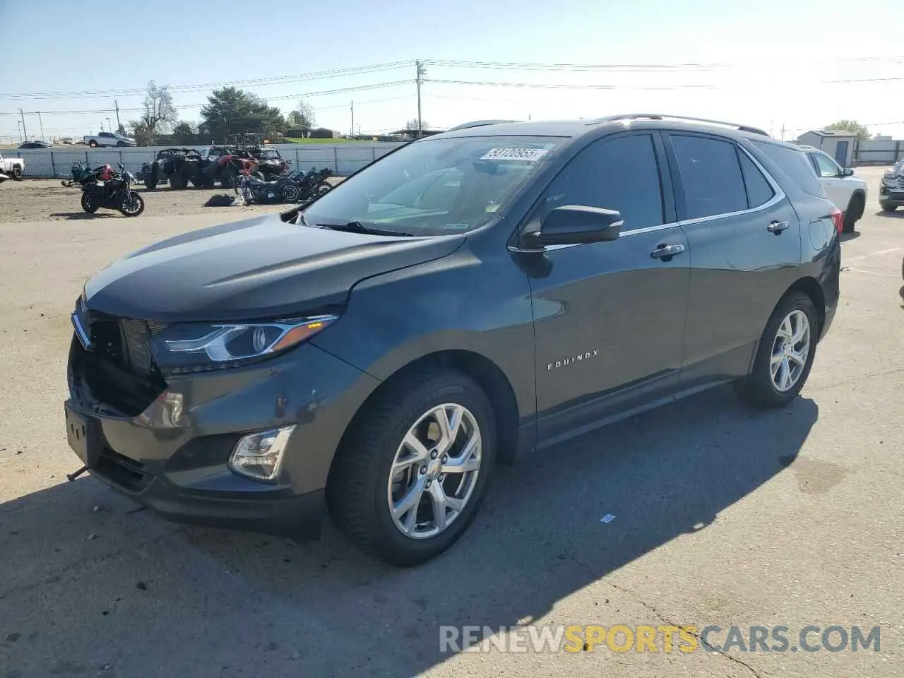 1 Photograph of a damaged car 3GNAXVEX2KL125534 CHEVROLET EQUINOX 2019