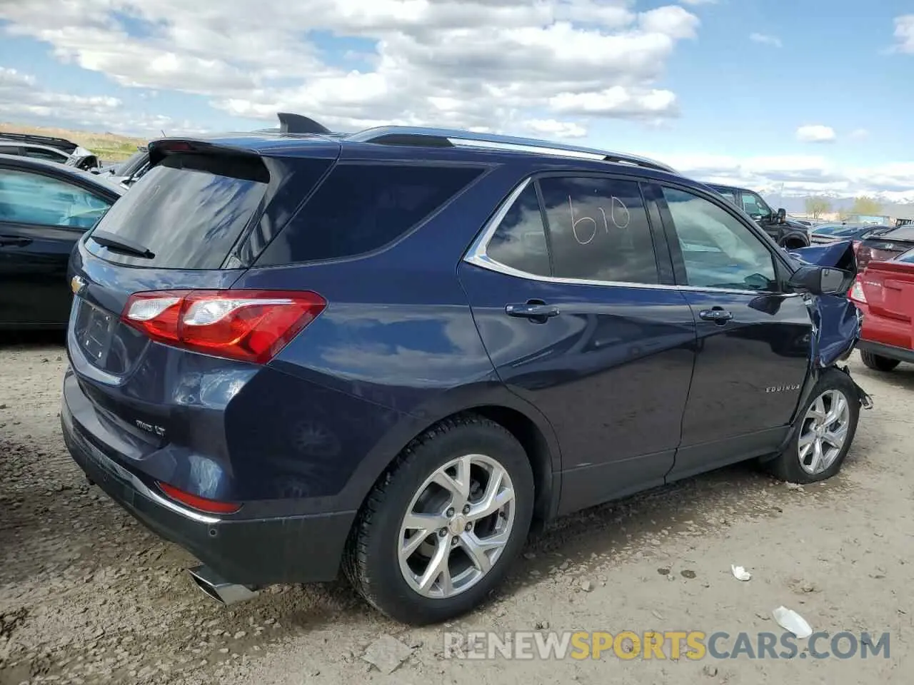 3 Photograph of a damaged car 3GNAXVEX2KS538219 CHEVROLET EQUINOX 2019