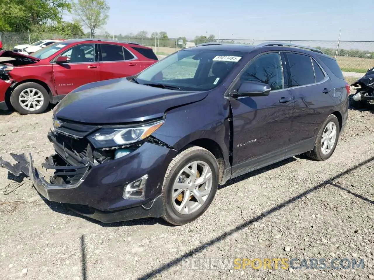 1 Photograph of a damaged car 3GNAXVEX5KL227040 CHEVROLET EQUINOX 2019