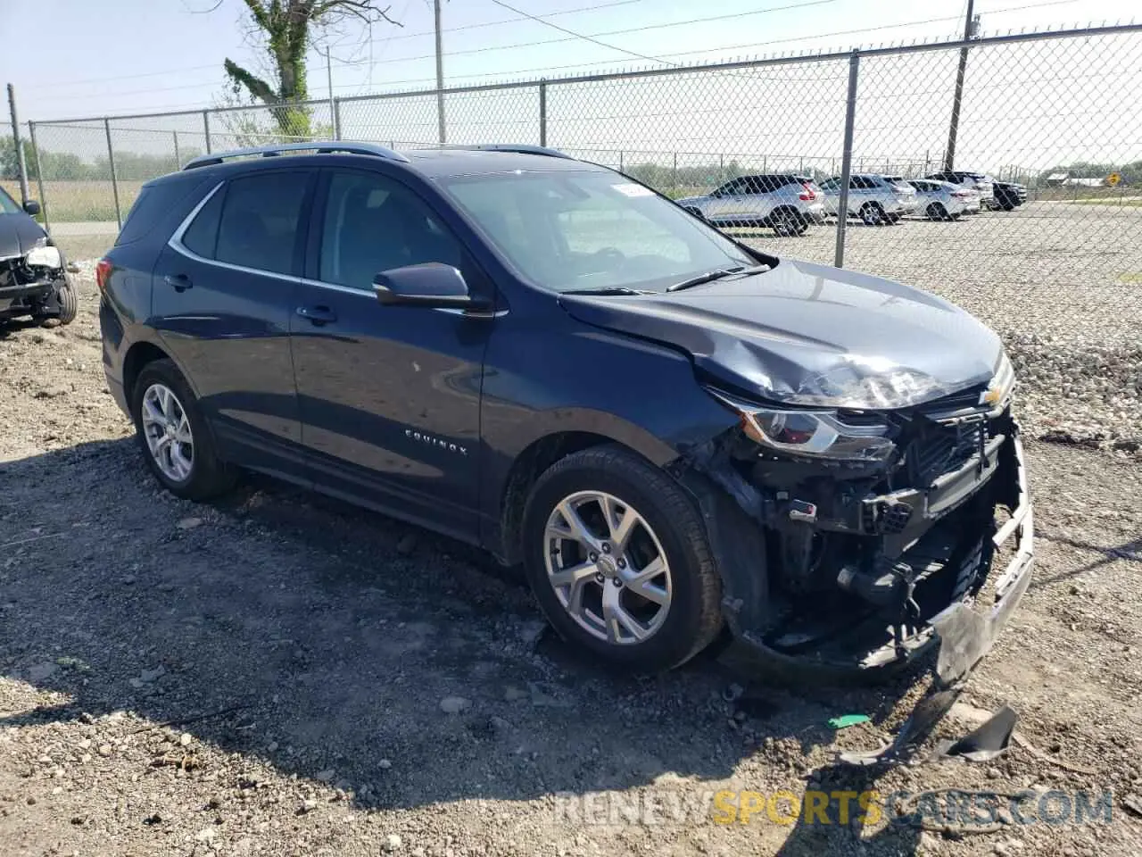 4 Photograph of a damaged car 3GNAXVEX5KL227040 CHEVROLET EQUINOX 2019